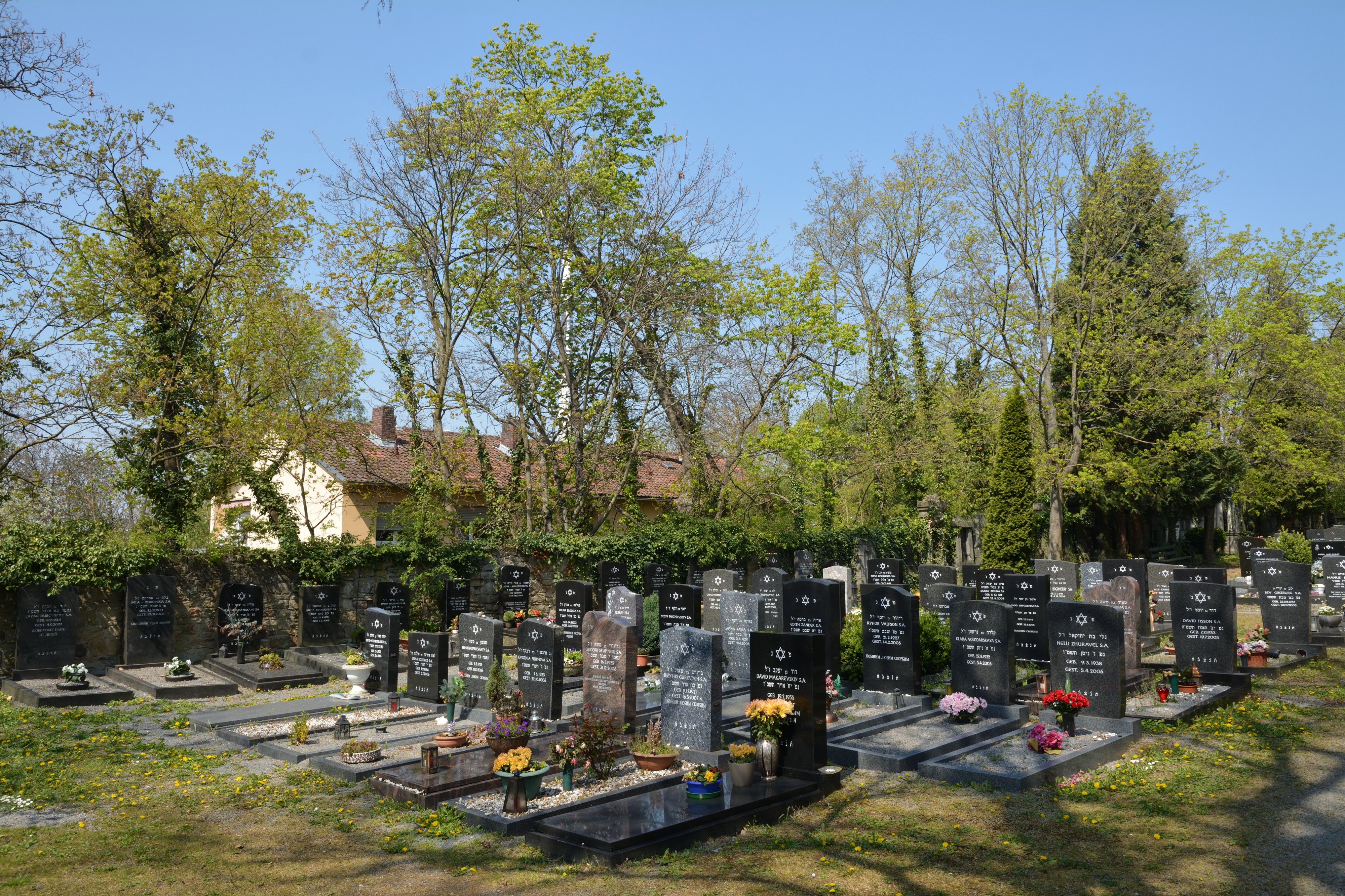 Bayern, Würzburg, Jüdischer Friedhof (Würzburg) NIK 5179