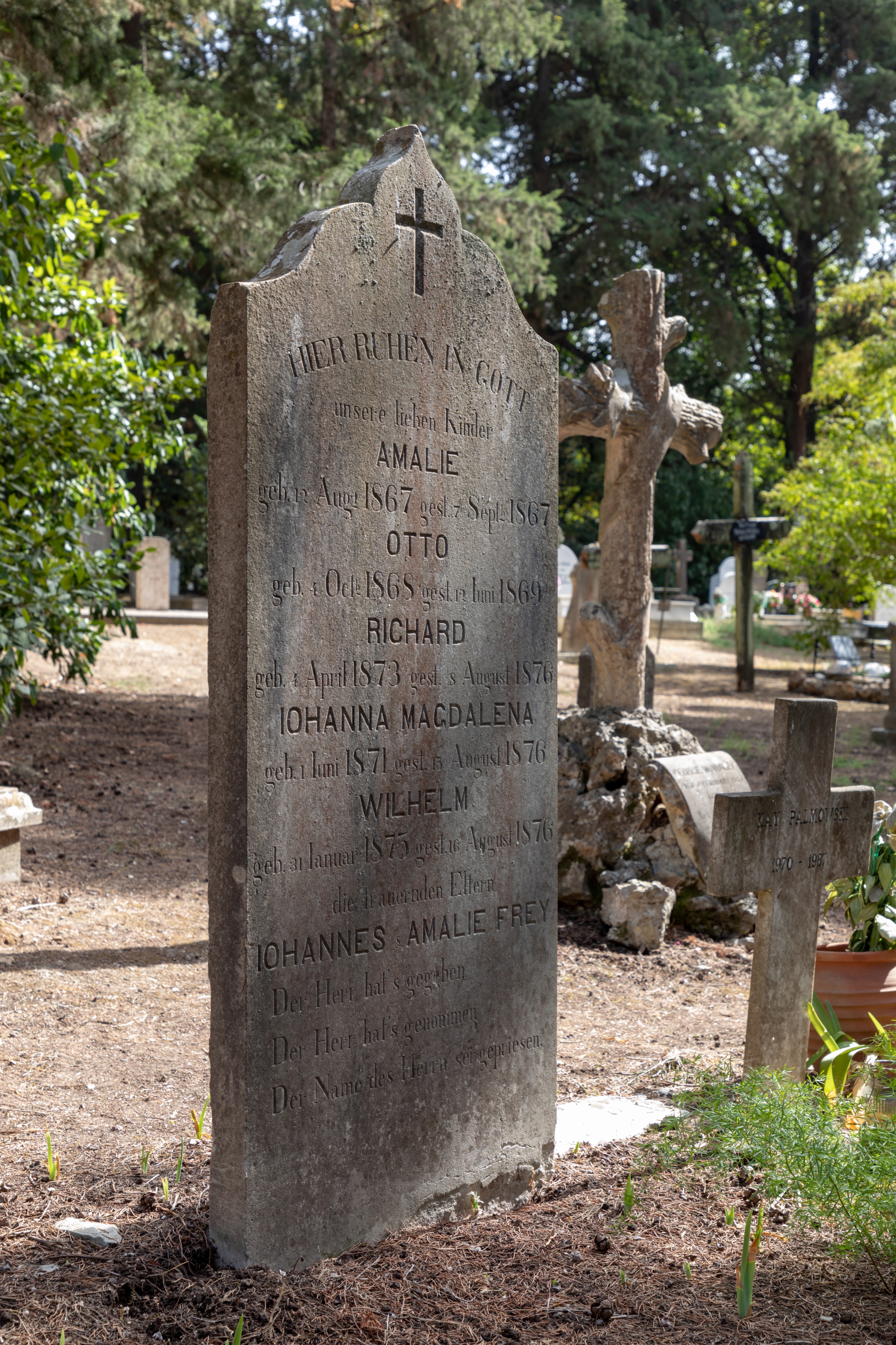 Korfu (GR), Korfu, Britischer Friedhof -- 2018 -- 1196