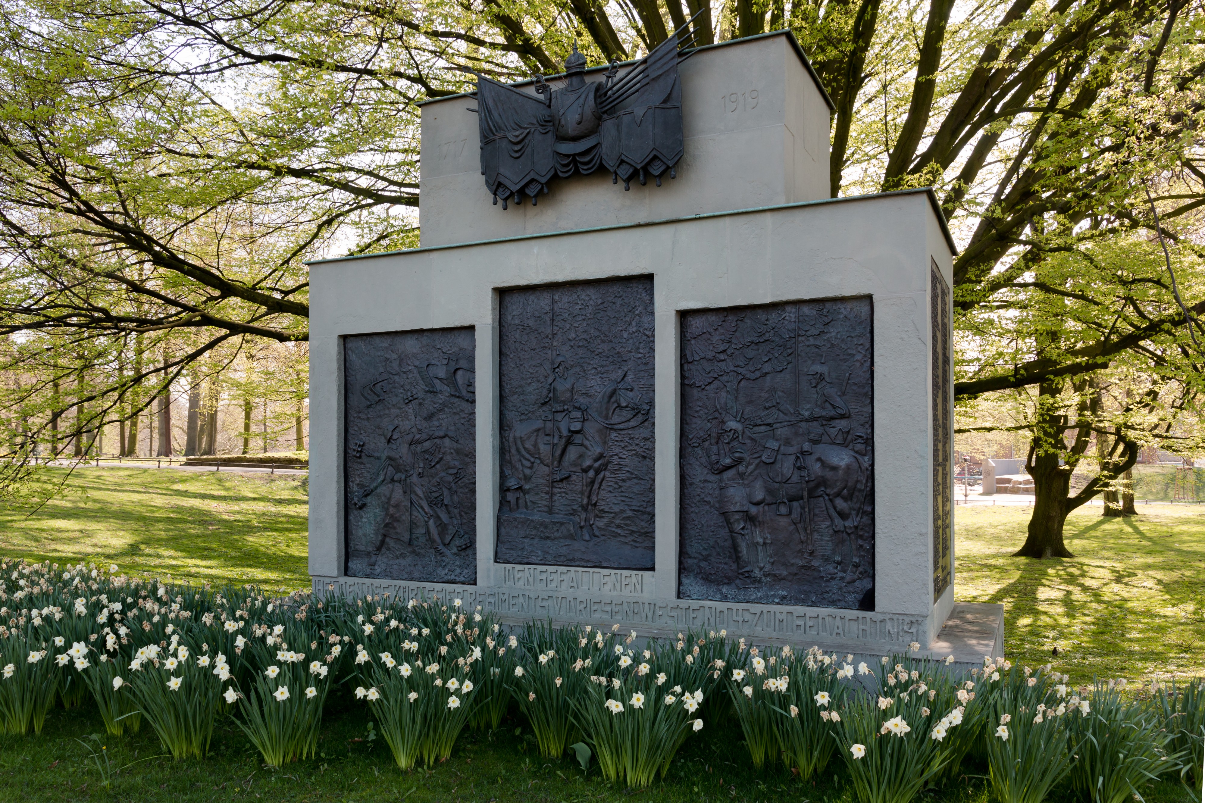 Münster, Am Kanonengraben, Kriegerdenkmal -- 2017 -- 9429