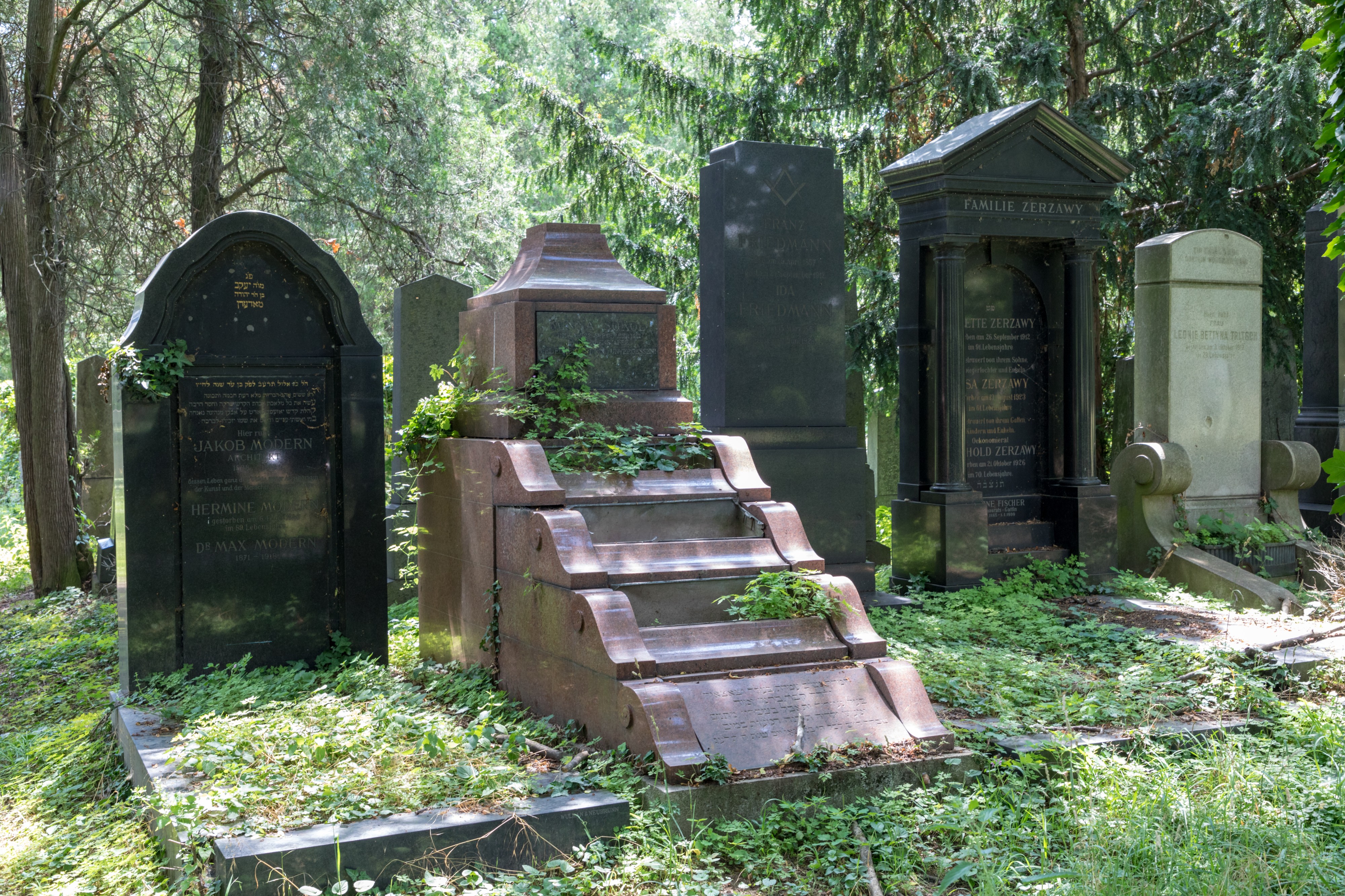 Wien, Zentralfriedhof, Alter Jüdischer Friedhof -- 2018 -- 3218