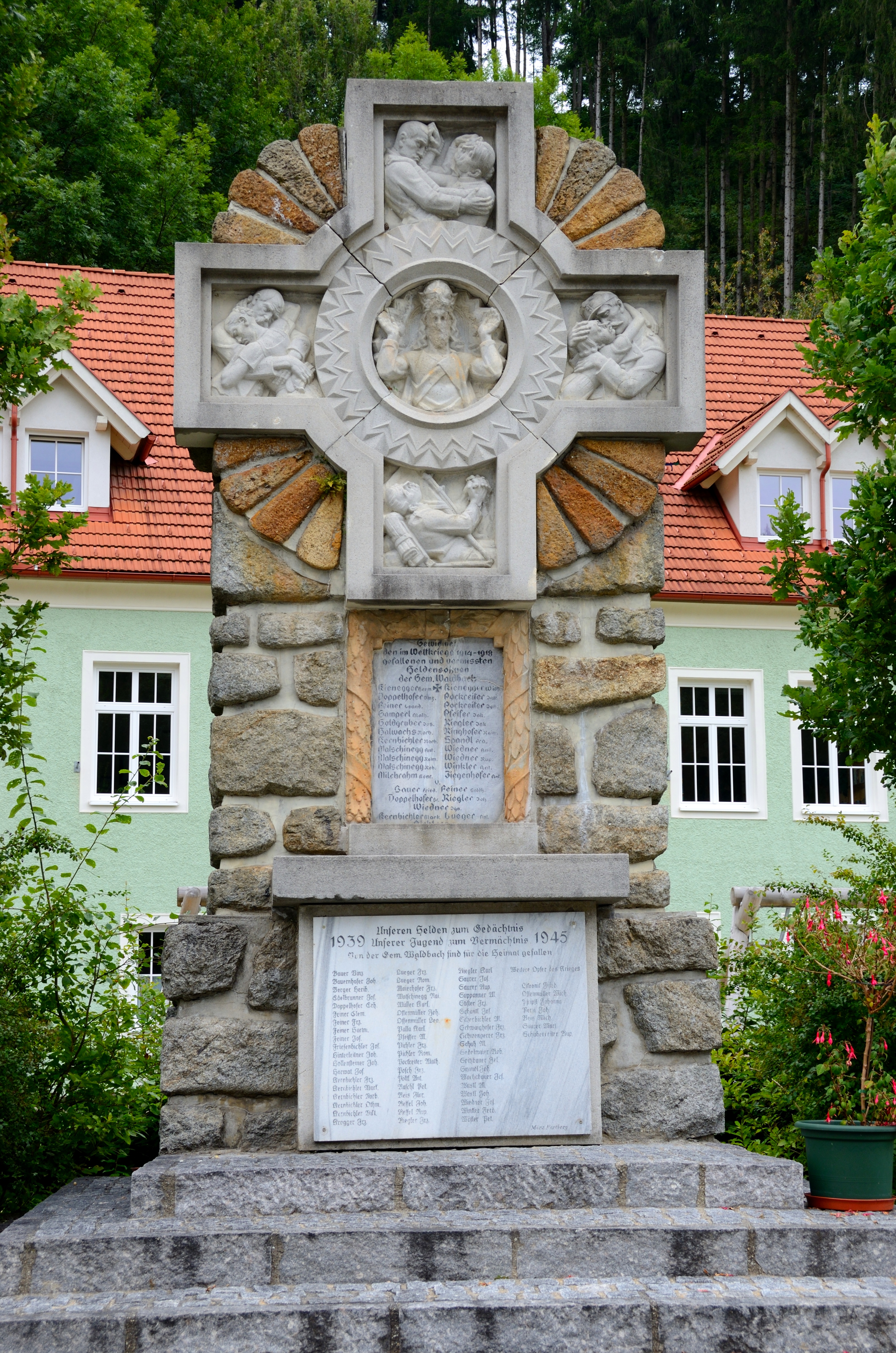 War memorial, Waldbach, Styria