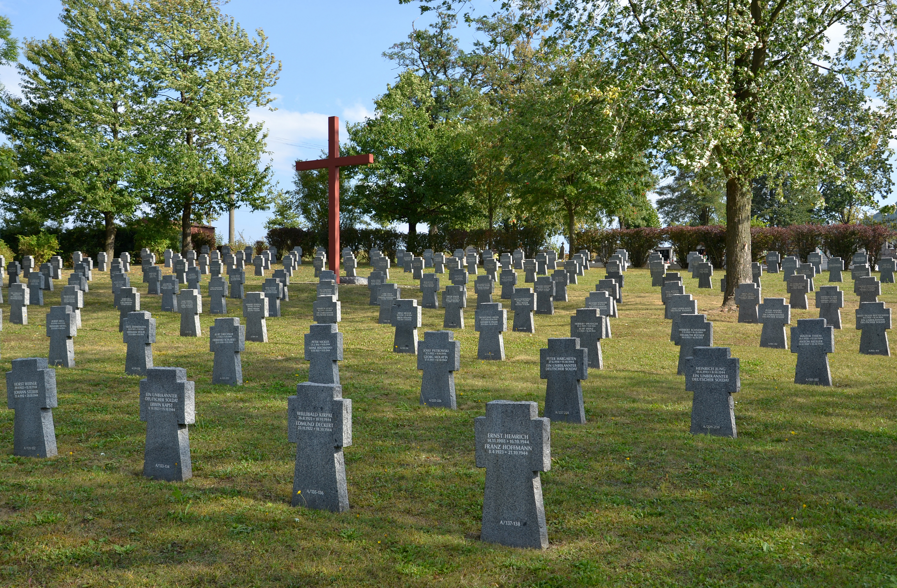 Zborov (Zboró) - German military cemetery