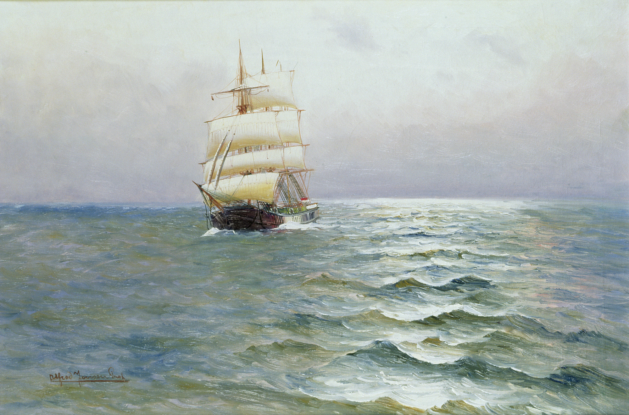 Alfred Jensen - Großsegler
