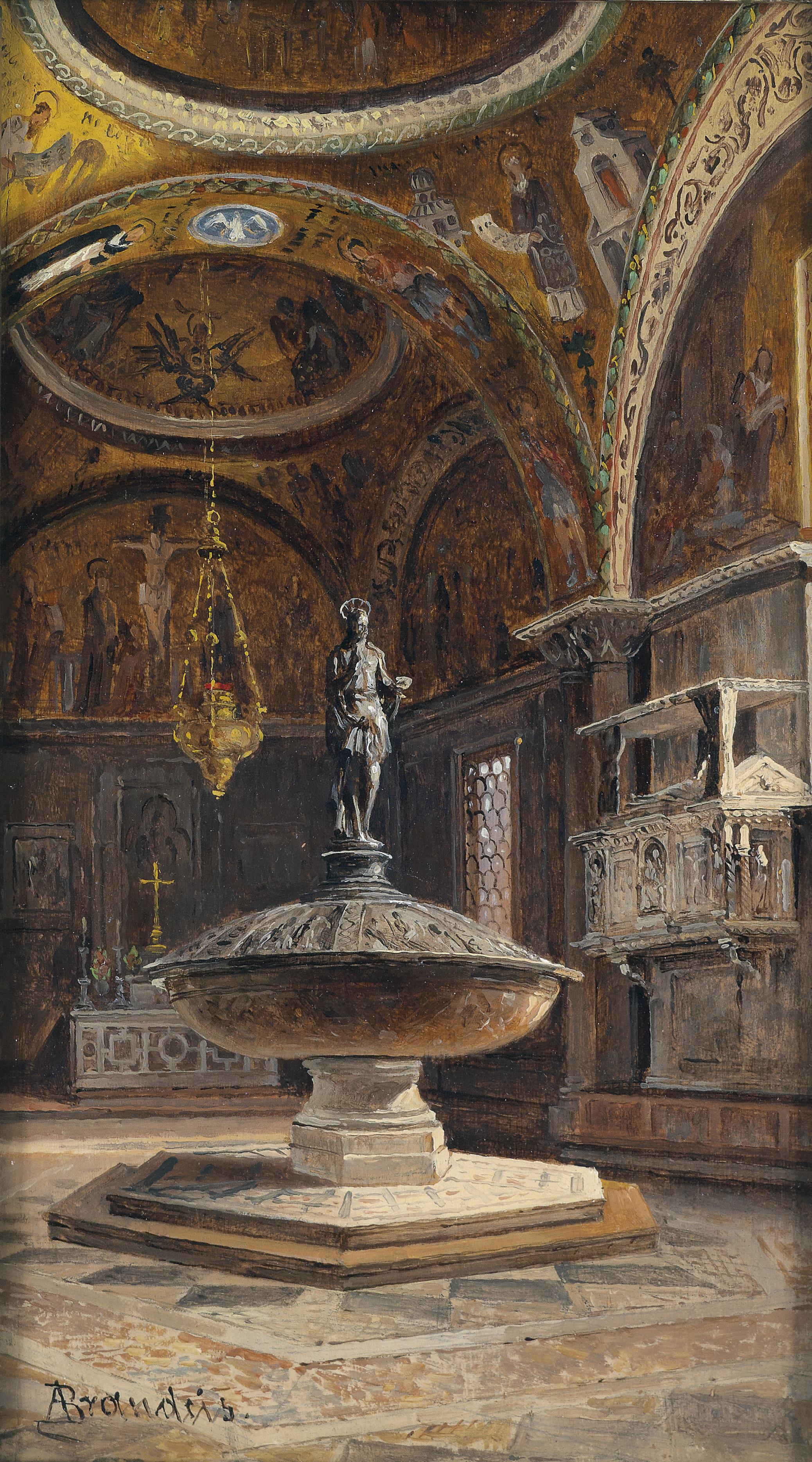Antonietta Brandeis Battistero di San Marco