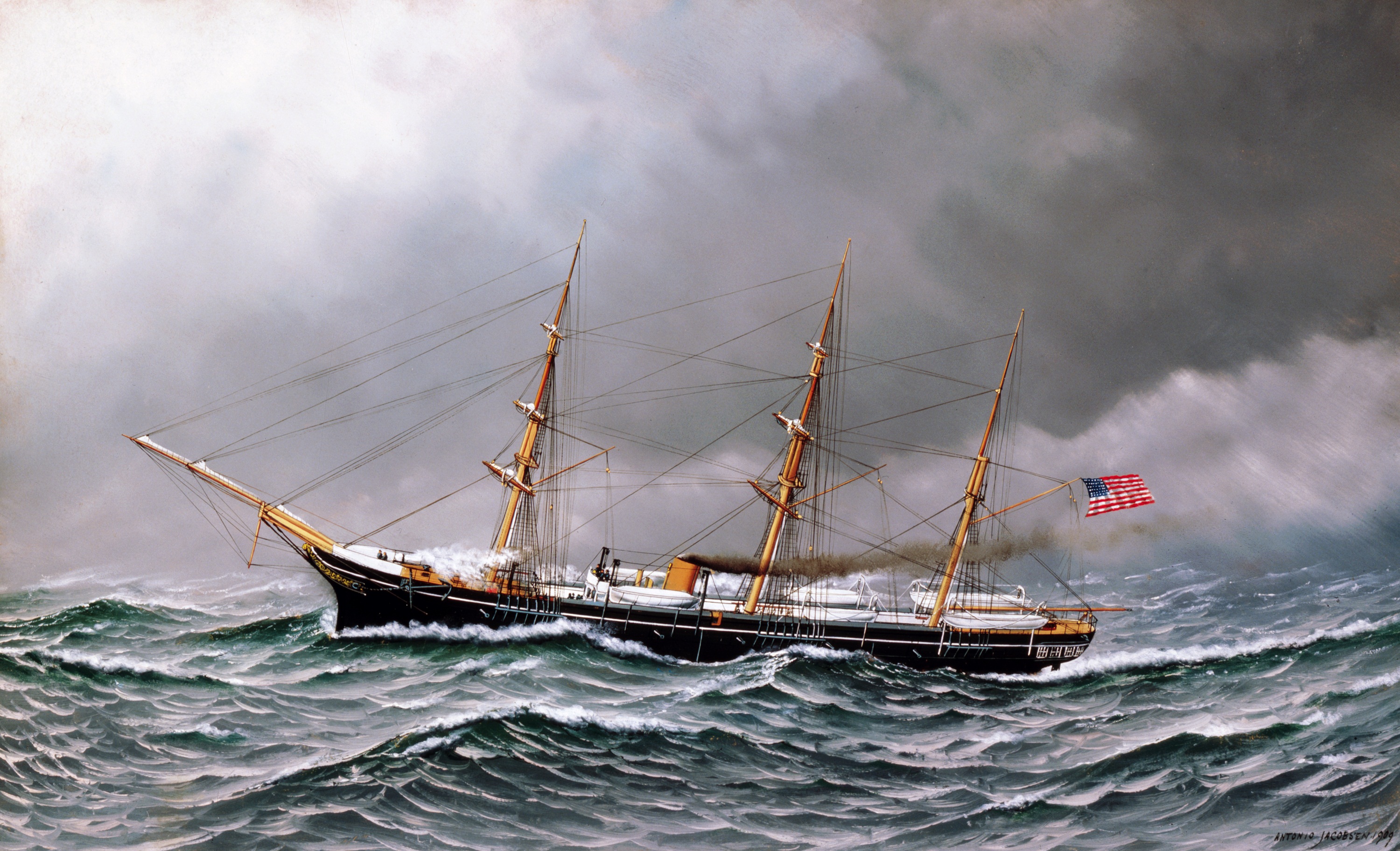 Antonio Jacobsen - U.S.S. Galena