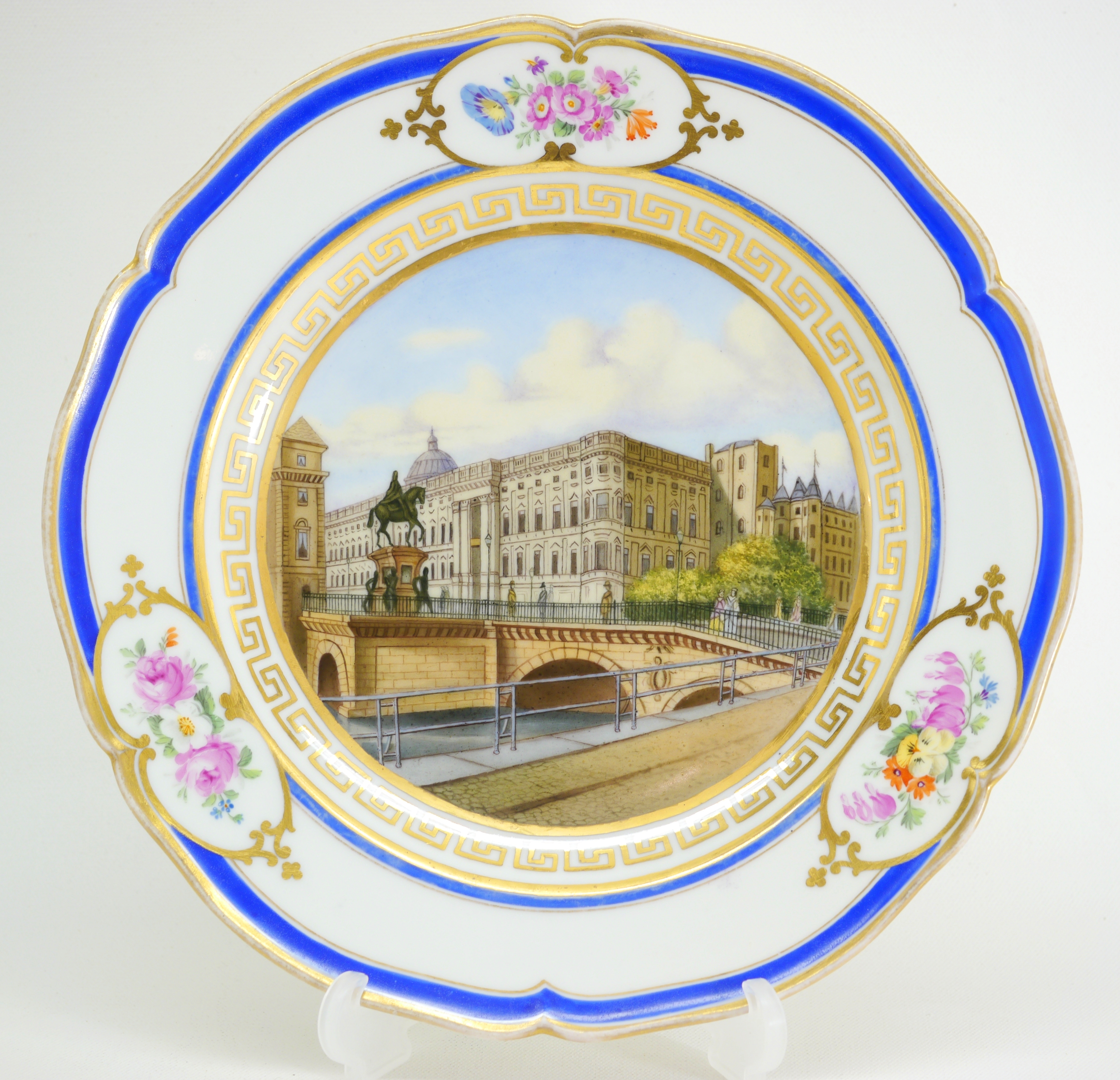 Berliner Schloss mit der langen Brücke-Freydanck