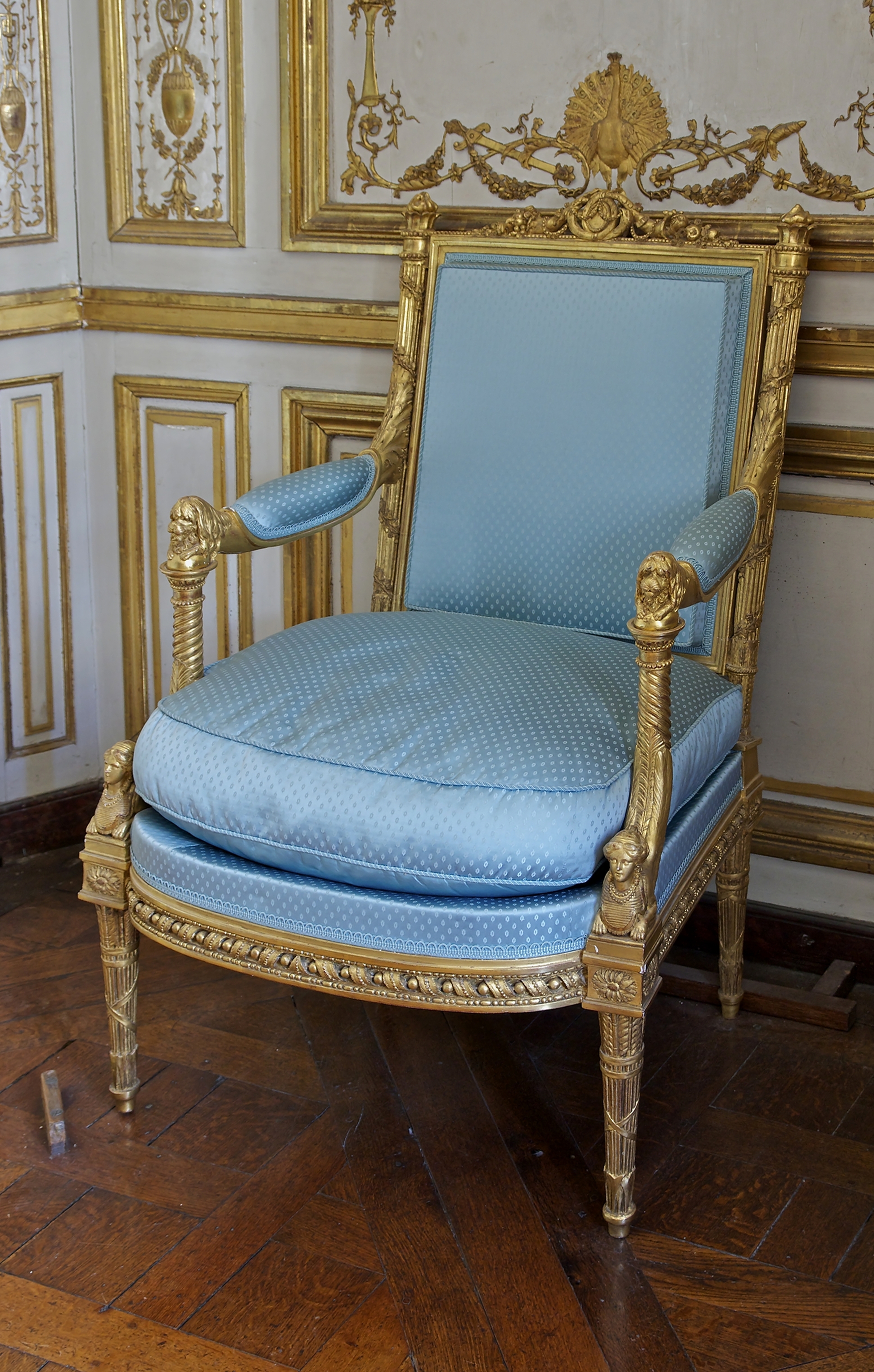 Fauteuil Jacob cabinet méridienne Versailles