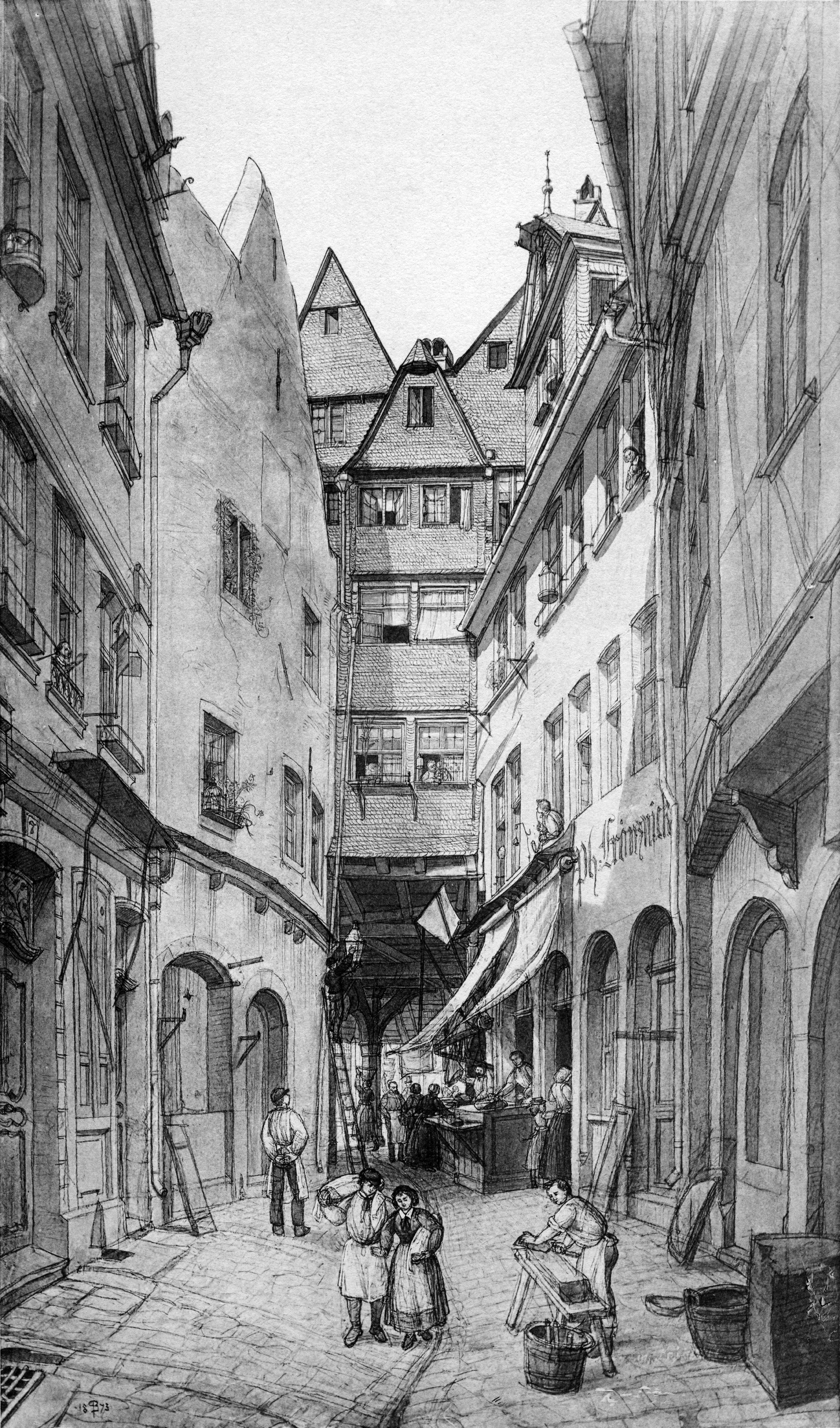 Frankfurt Am Main-Peter Becker-BAAF-005-Unter den Tuchgaden-1873