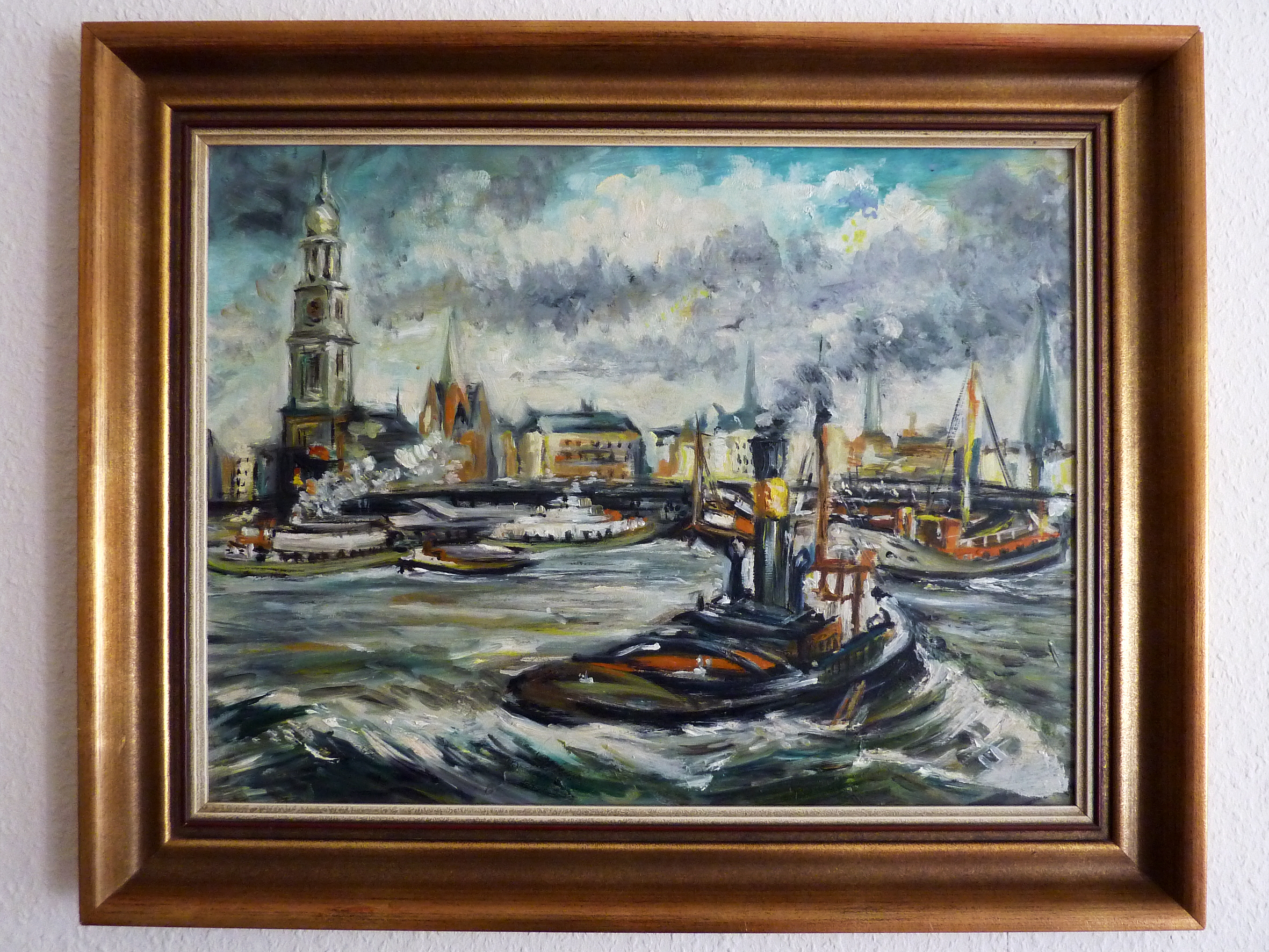 Hamburger Hafen - 1950er Jahre