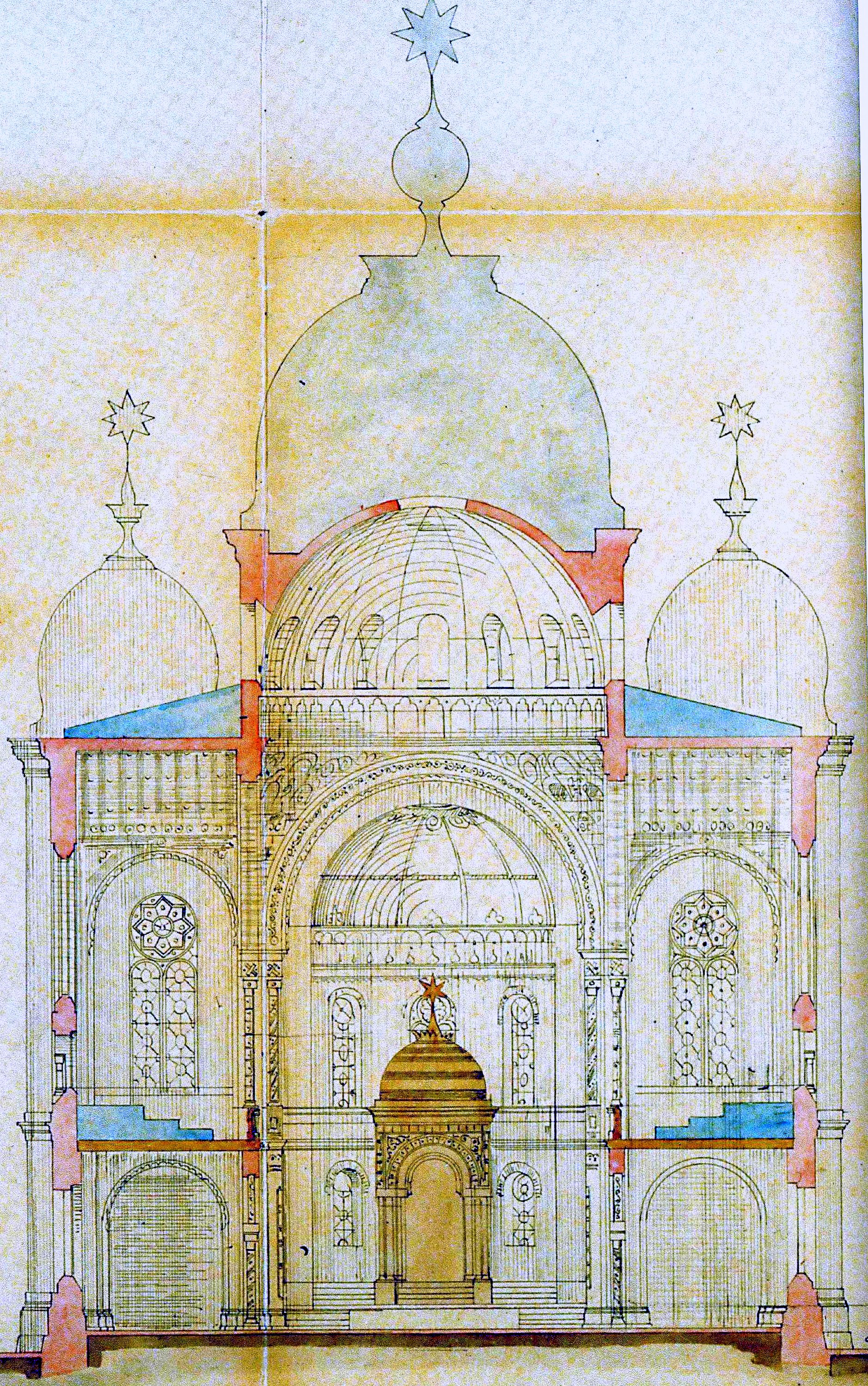 Heilbronn Synagogenbauakte 1879 Innen Neueste Version