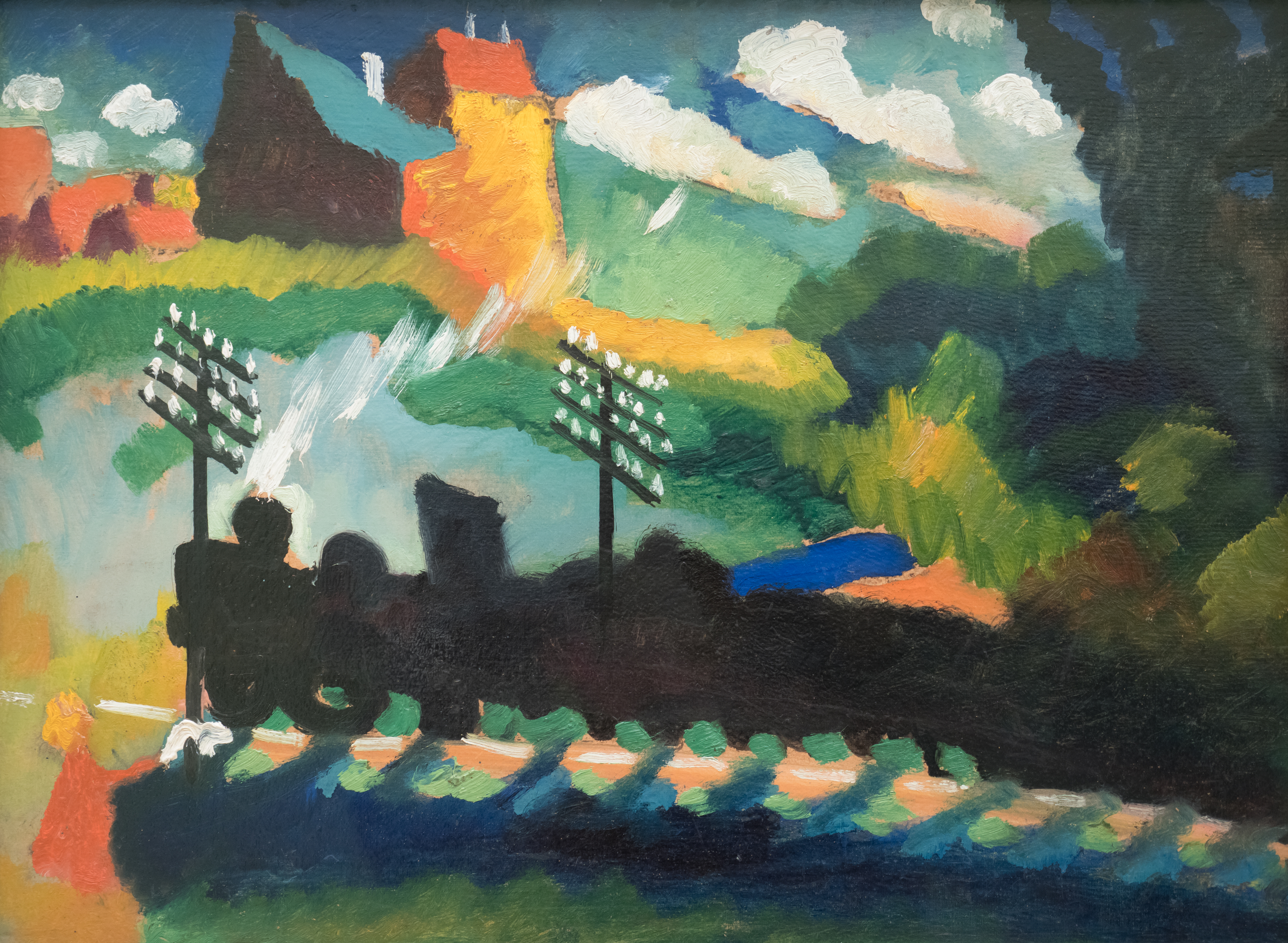 Kandinsky Eisenbahn bei Murnau PA291090