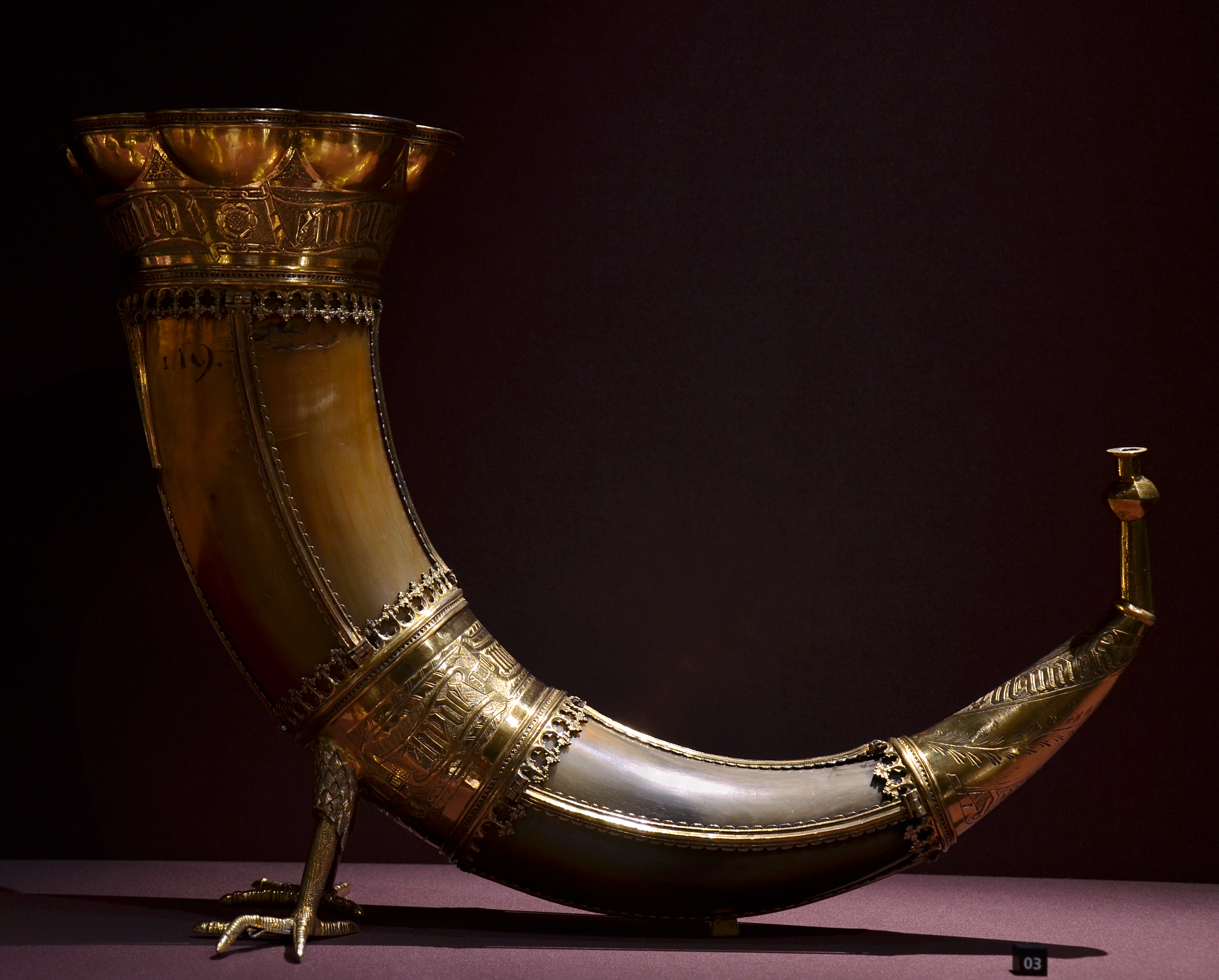 Kunsthistorisches Museum 09 04 2013 Drinking horn