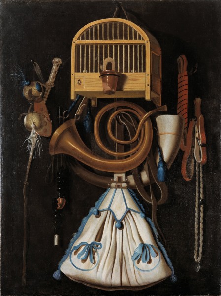 Anthonis Leemans - Hunting gear, Still Life - Google Art Project