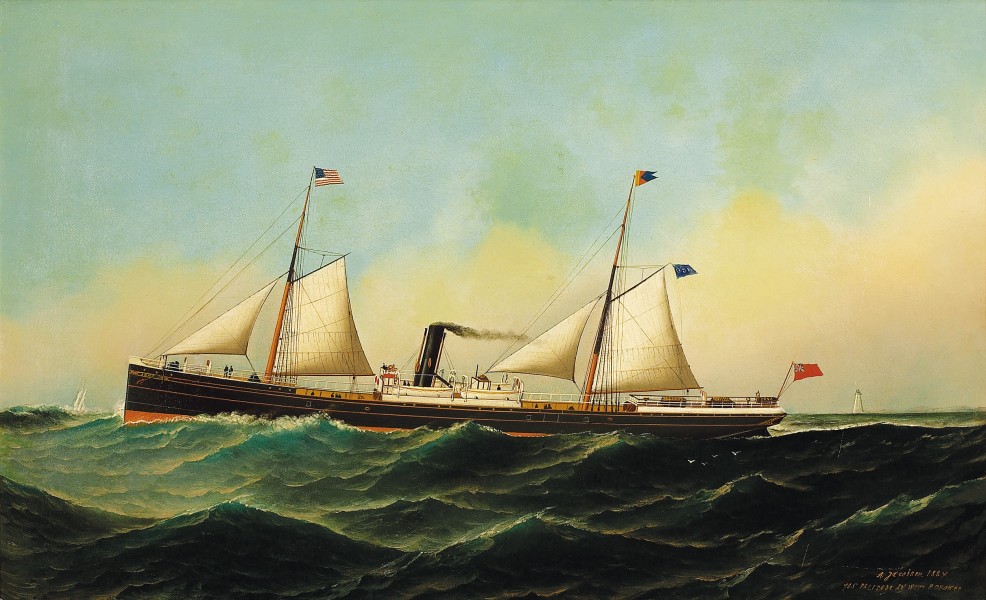 Antonio Jacobsen - Ship 'Jona', 1884