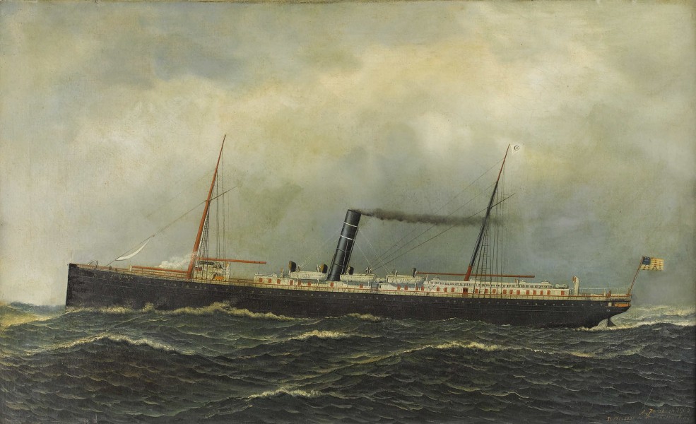Antonio Jacobsen - Steamship Seguranca, 1902