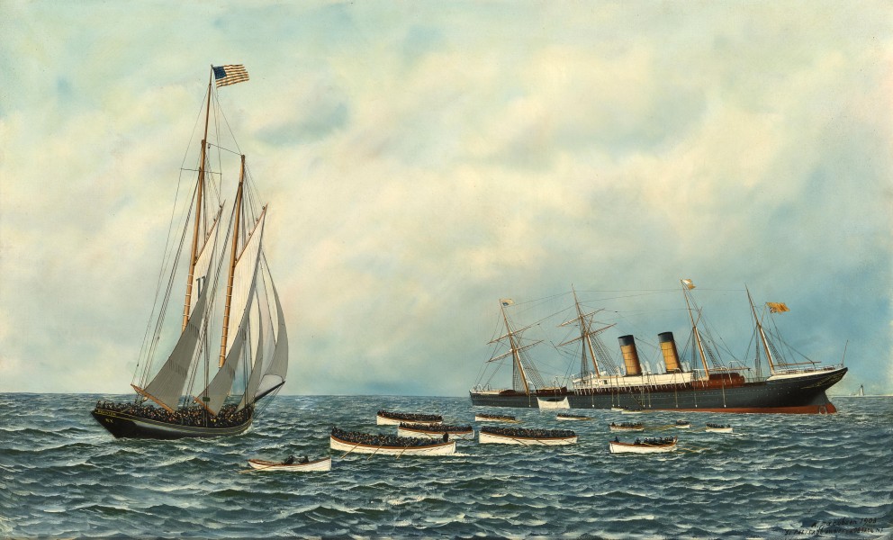 Antonio Jacobsen - The Sinking of the S.S. Oregon