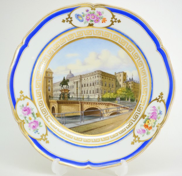 Berliner Schloss mit der langen Brücke-Freydanck