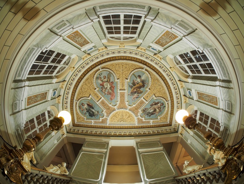 Ceiling of National Museum of Slovenia