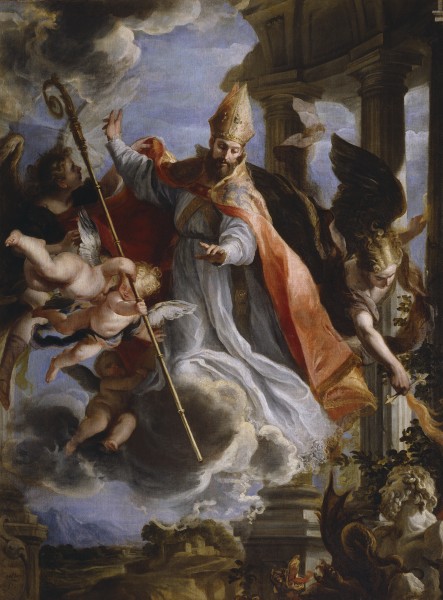 El triunfo de San Agustín (Claudio Coello)