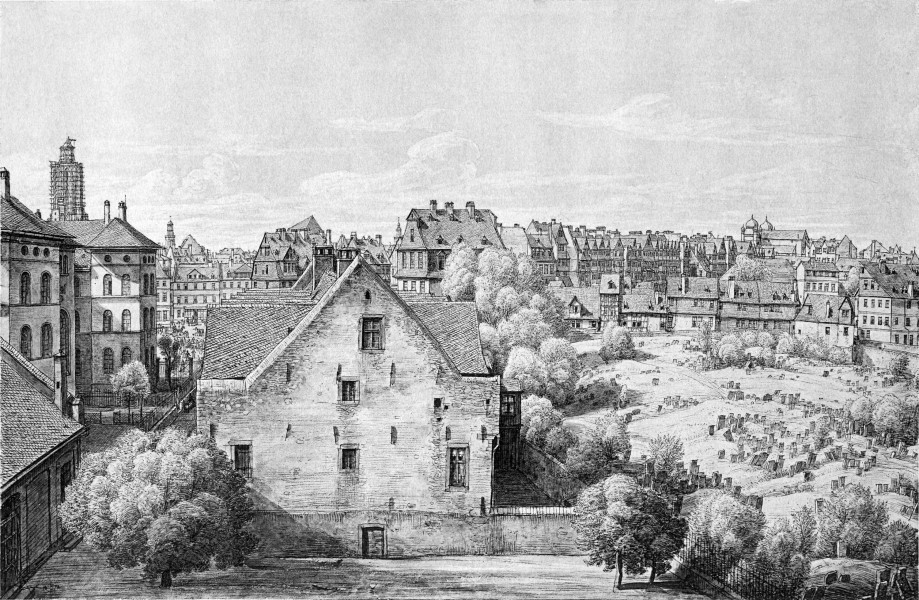Frankfurt Am Main-Peter Becker-BAAF-033-Der alte Judenkirchhof-1872