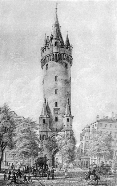 Frankfurt Am Main-Peter Becker-BAAF-037-Der Eschenheimer Thurm-1878