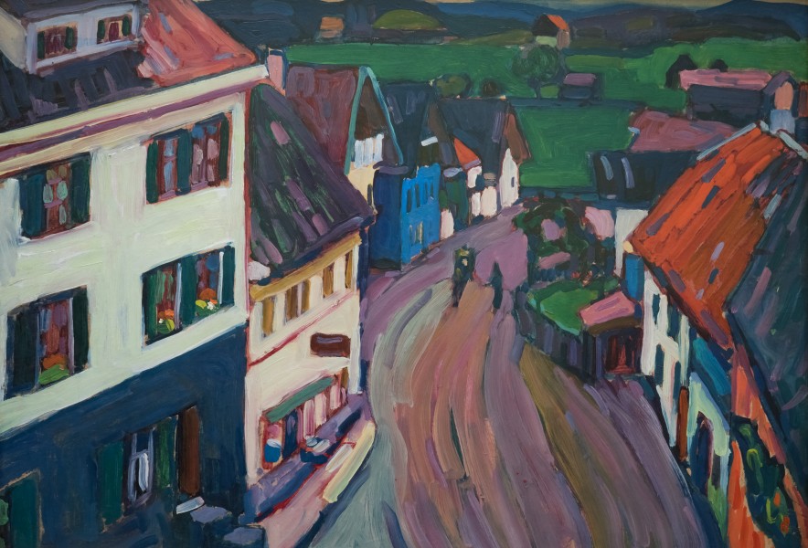 Kandinsky - Blick aus dem Fenster des Griesbräu PA291104