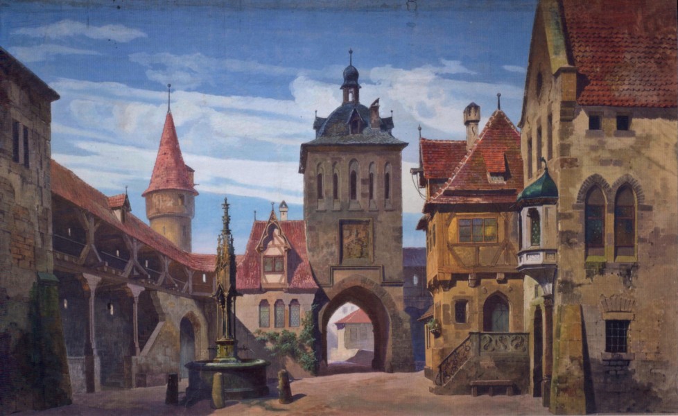Plappert Bühnenbild Ravensburg 01 Stadt