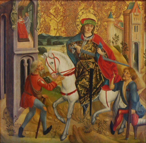 Unknown painter - Saint Martin and the Beggar - WGA23843