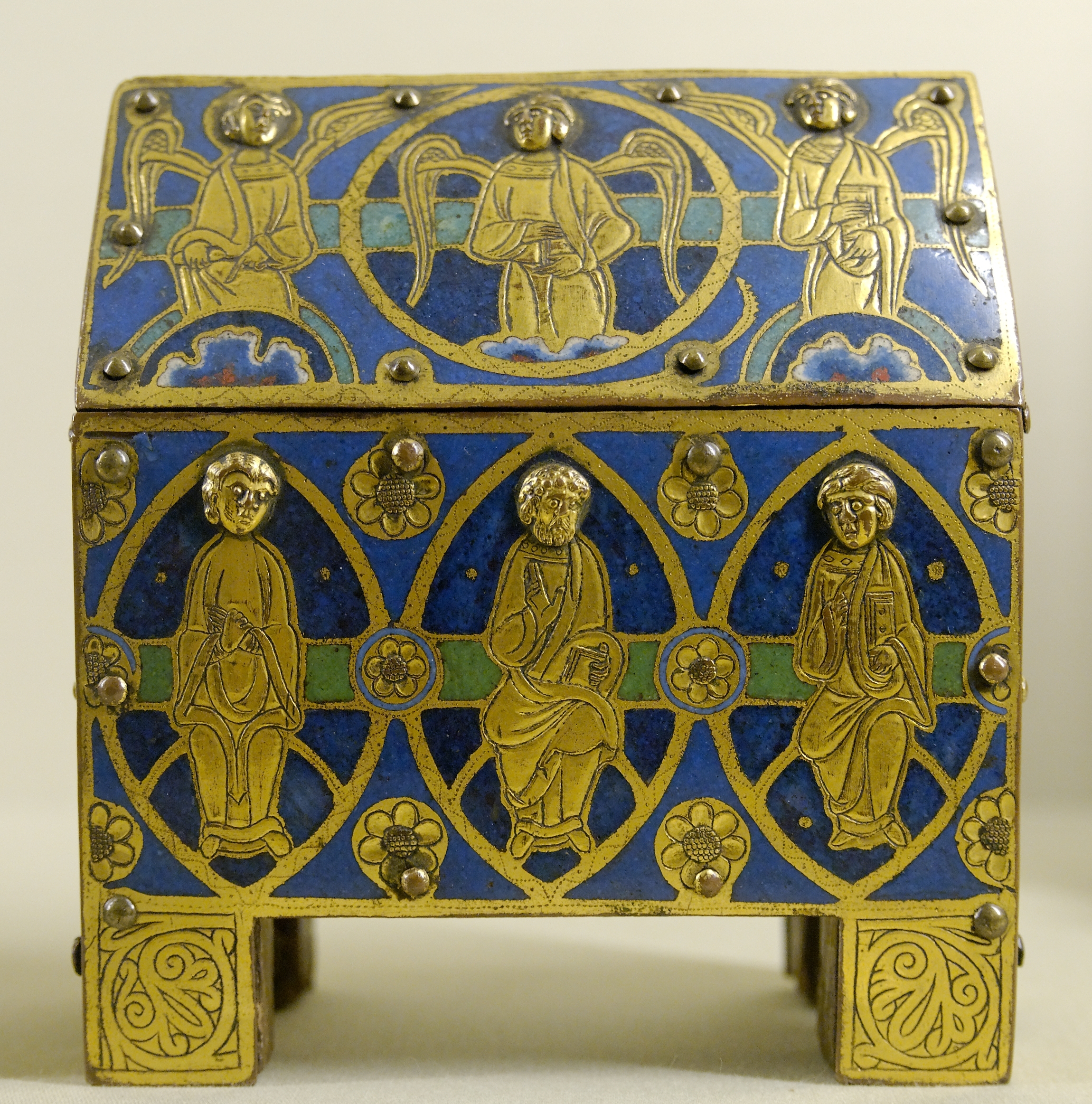 Reliquary apostles angels MNMA Cl19966