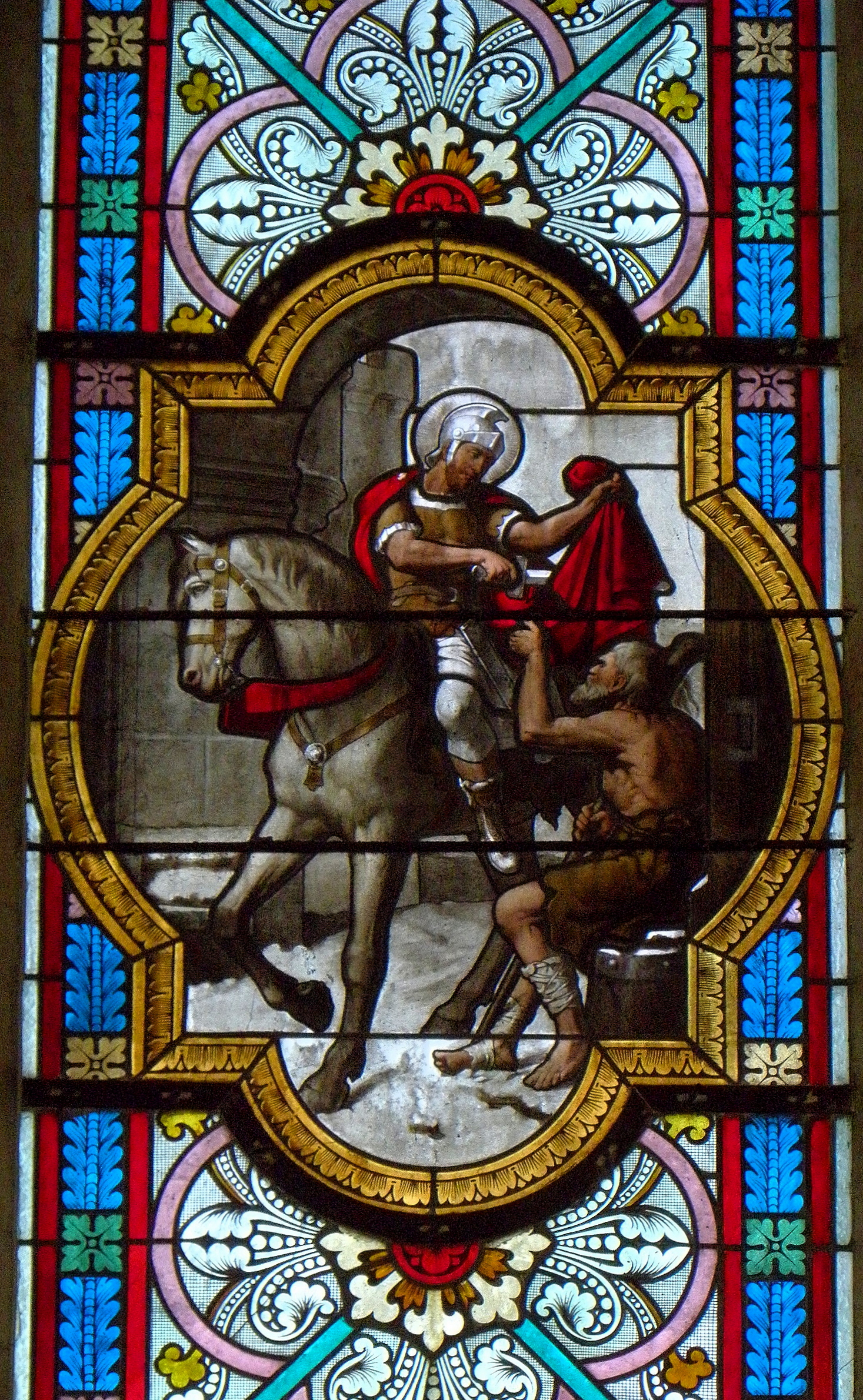 Roz-sur-Couesnon (35) Église Vitrail 02