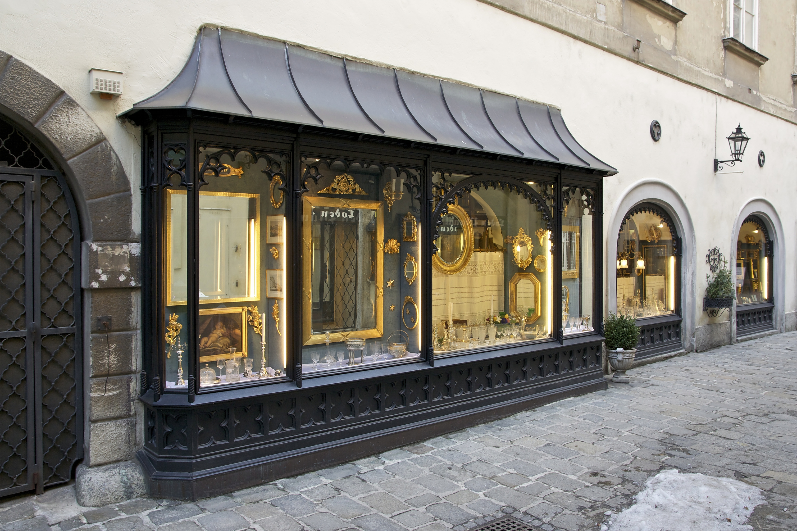 Window of old shop Vienna