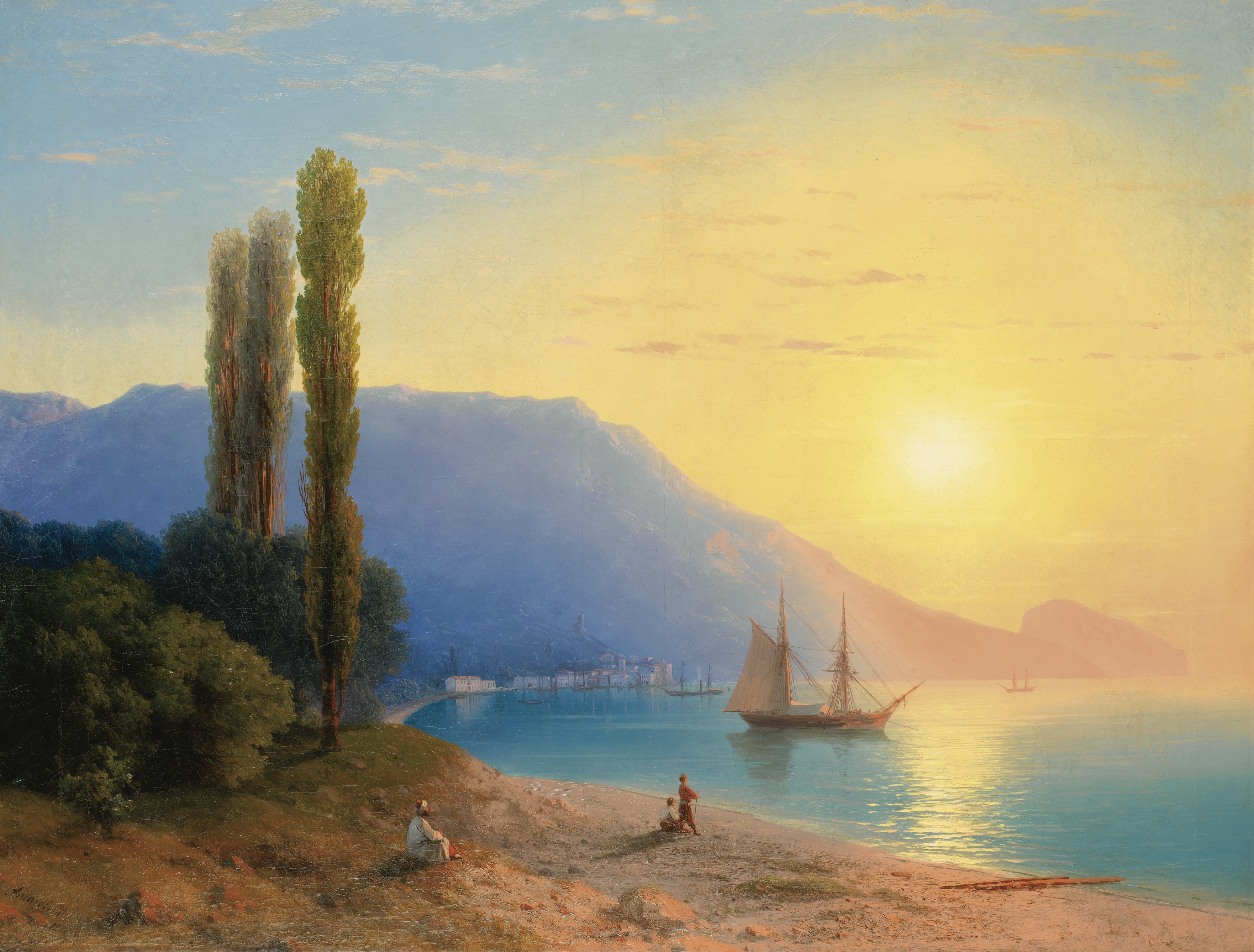 Aivazovsky Sunset over Yalta
