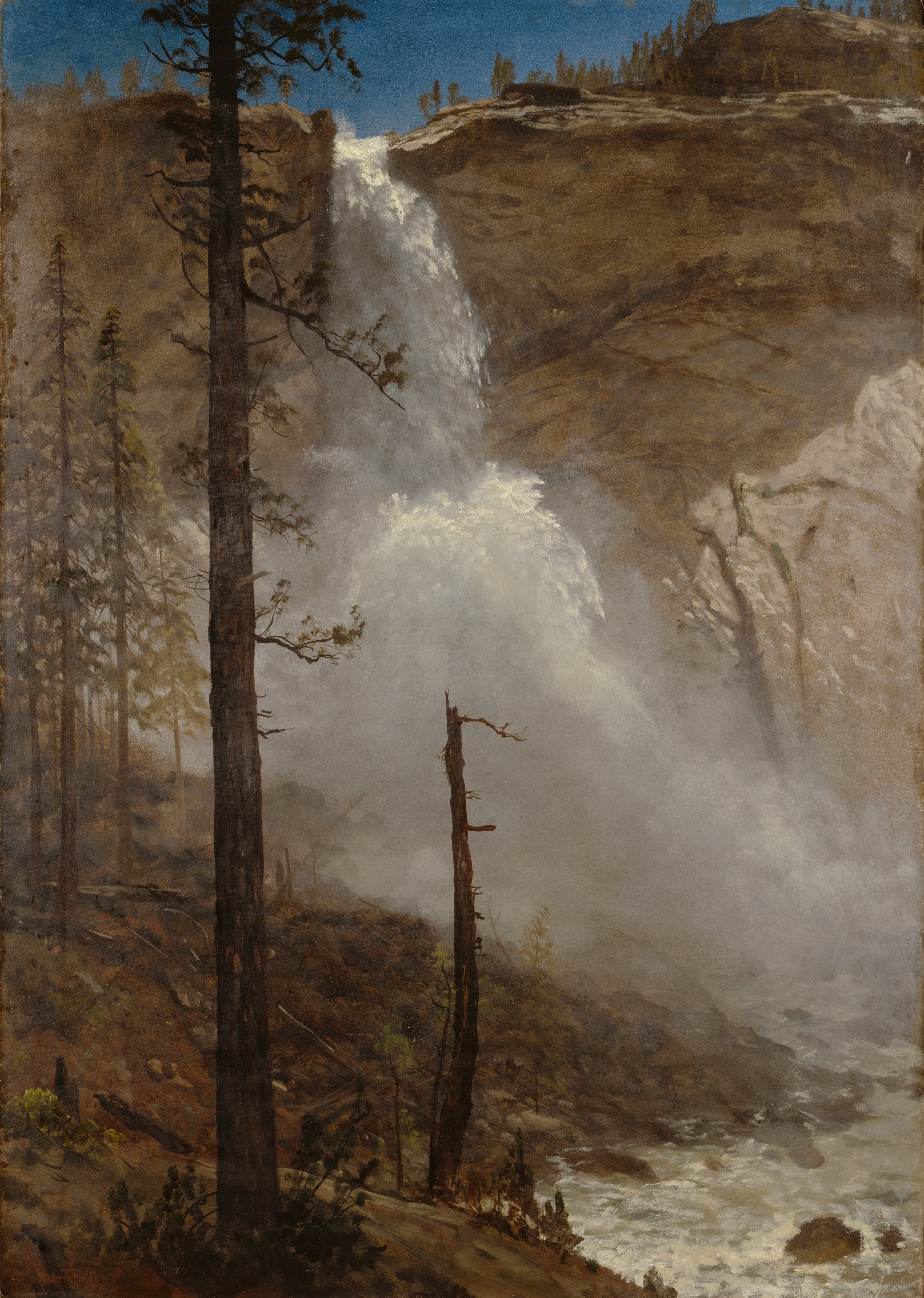 Albert Bierstadt - Falls of Yosemite (1880s)