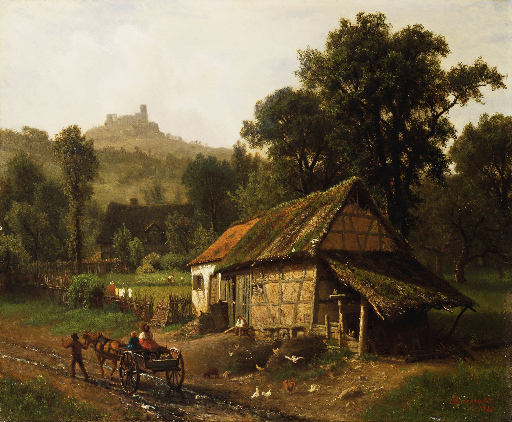 Albert Bierstadt - In the Foothills