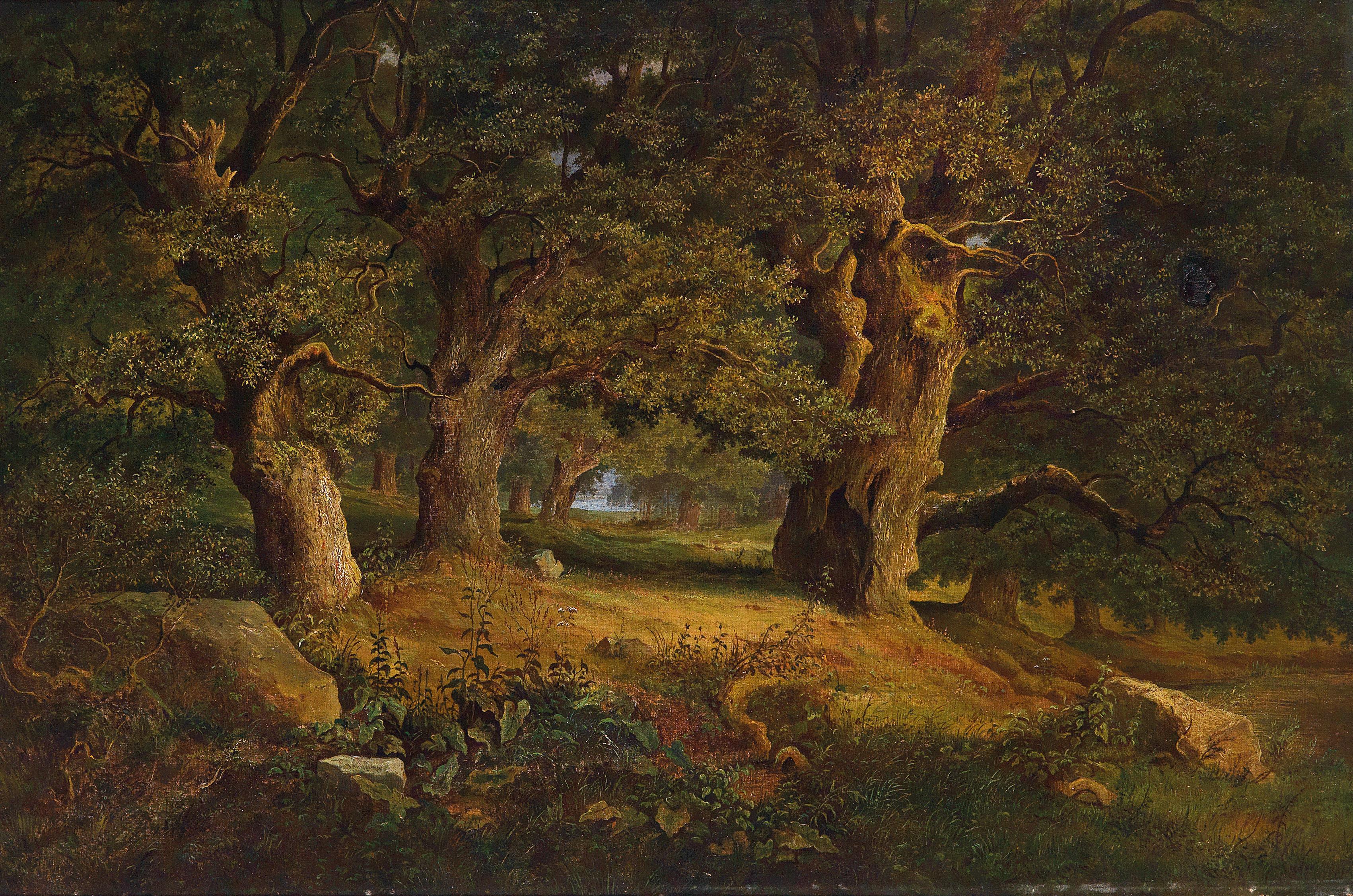 Alois Kirnig - Waldlandschaft