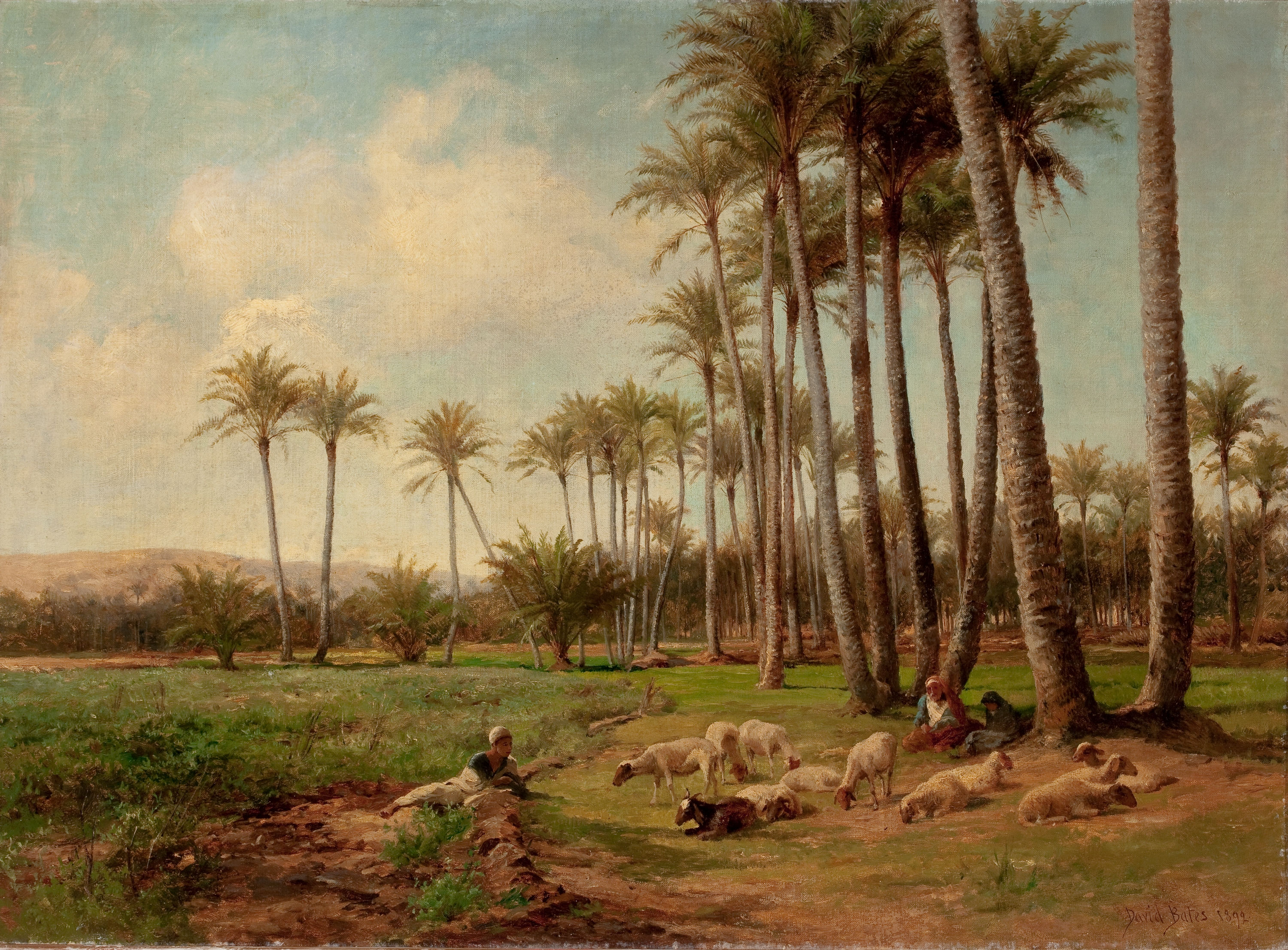 An Oasis in the Desert-David Bates-1899