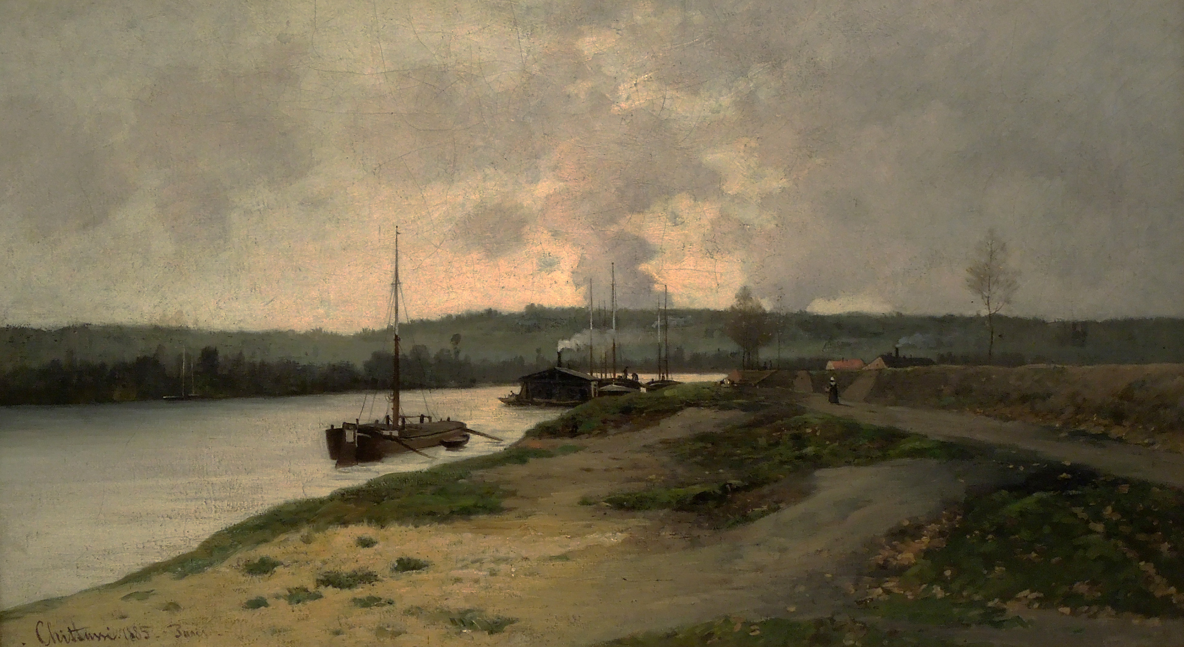 Antonín Chittussi - Country with the Seine