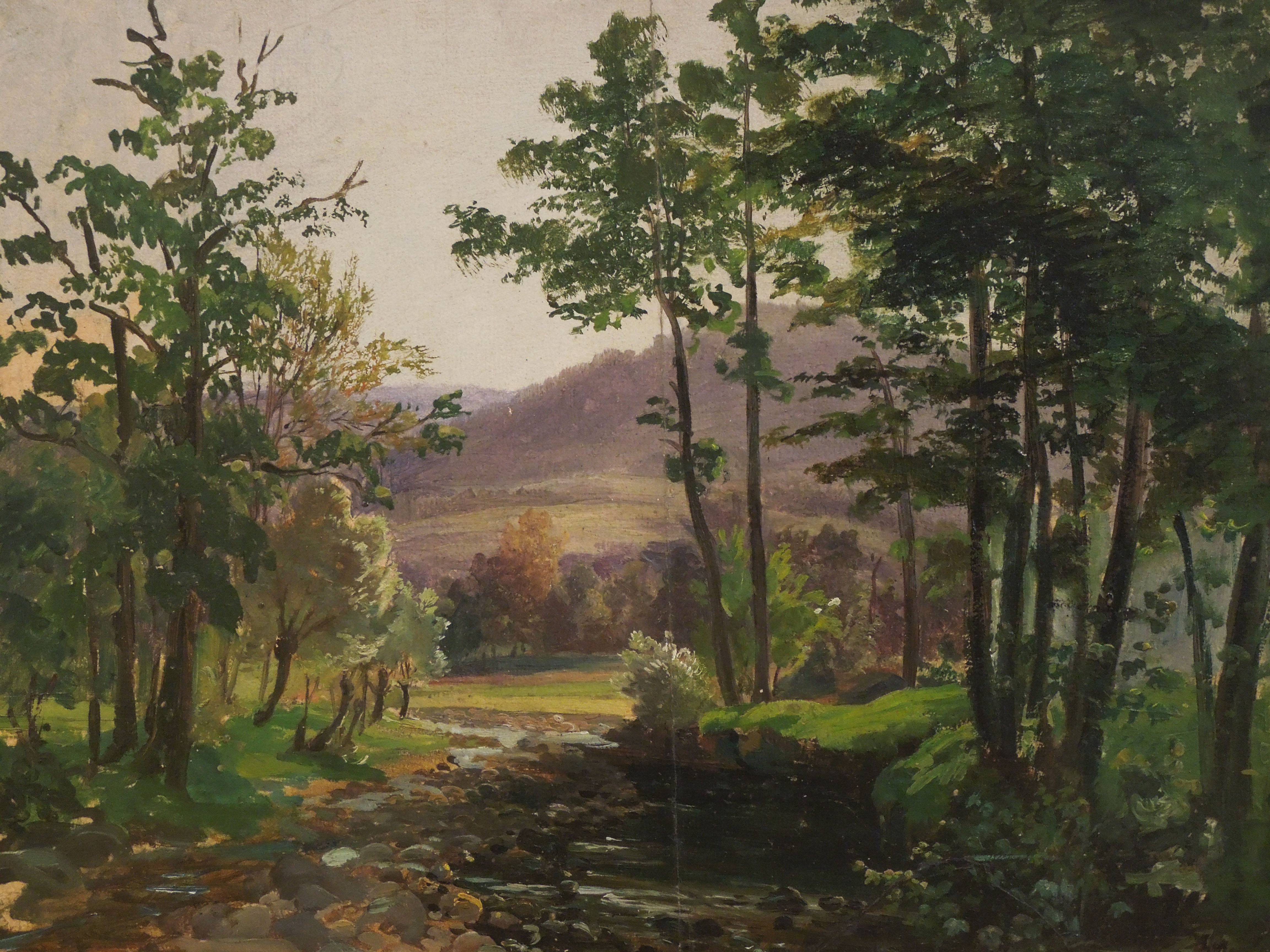 Antonín Mánes - Morning Landscape