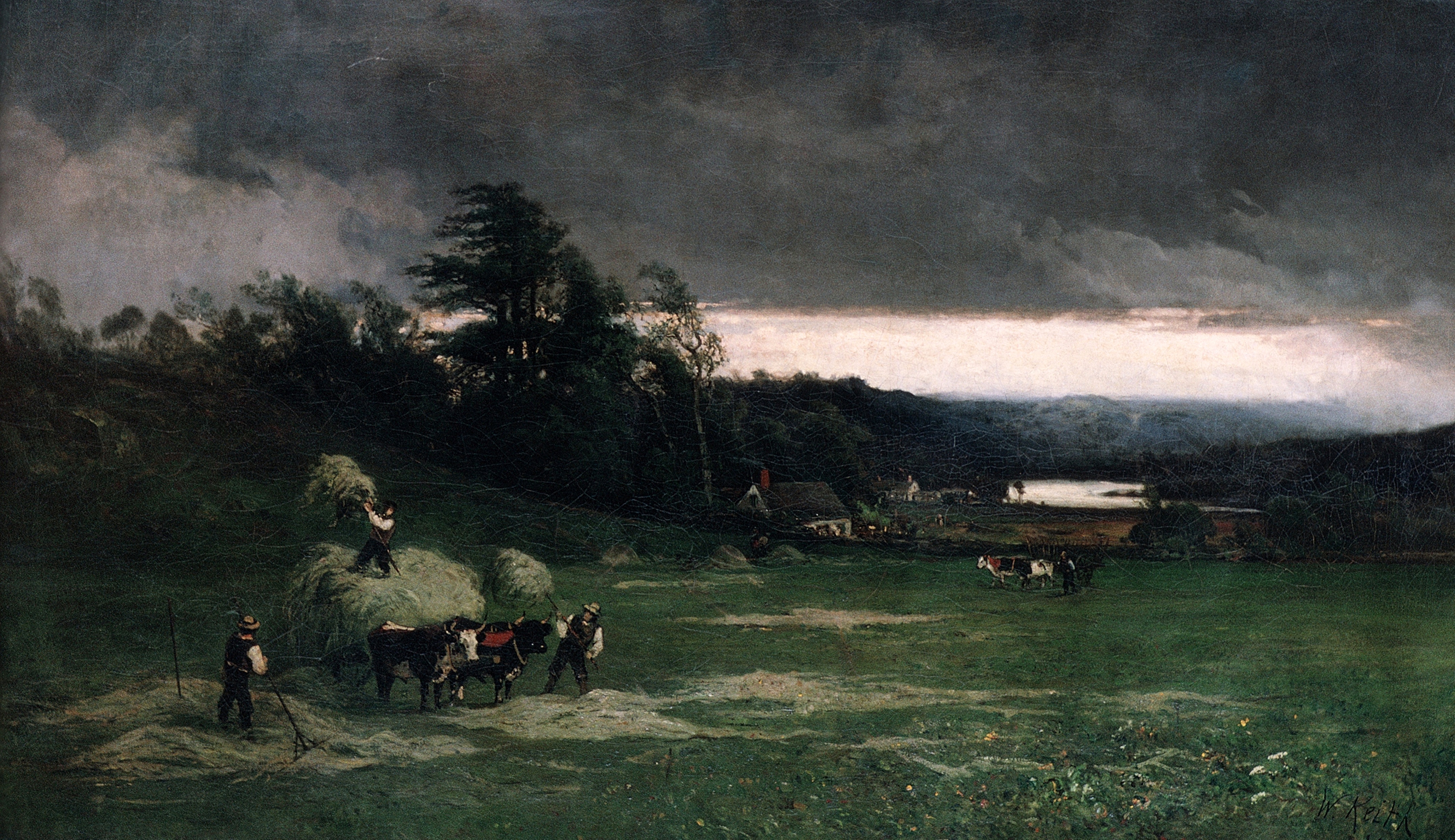 Approaching Storm by William Keith, 1880