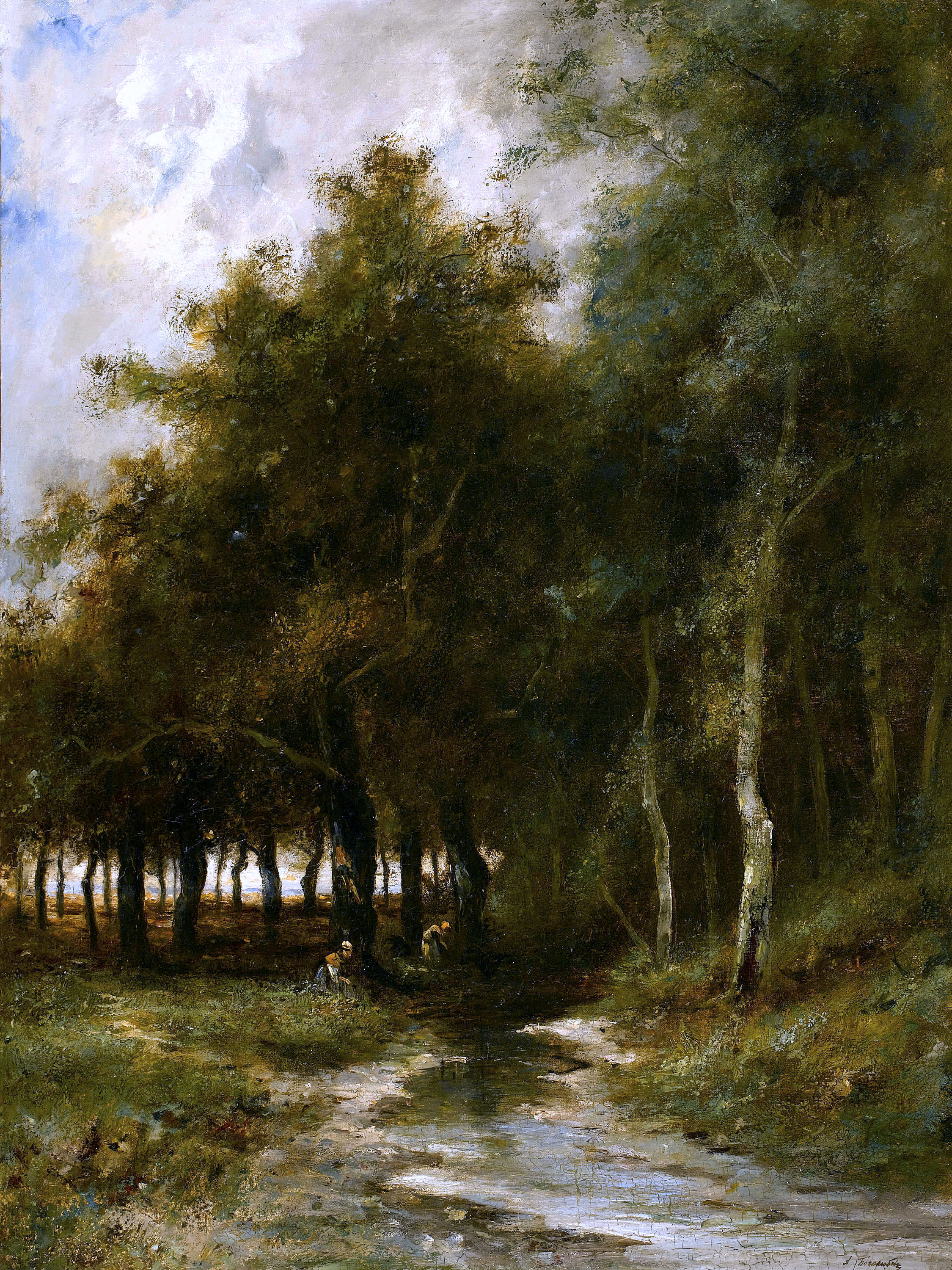 Barbizon painting
