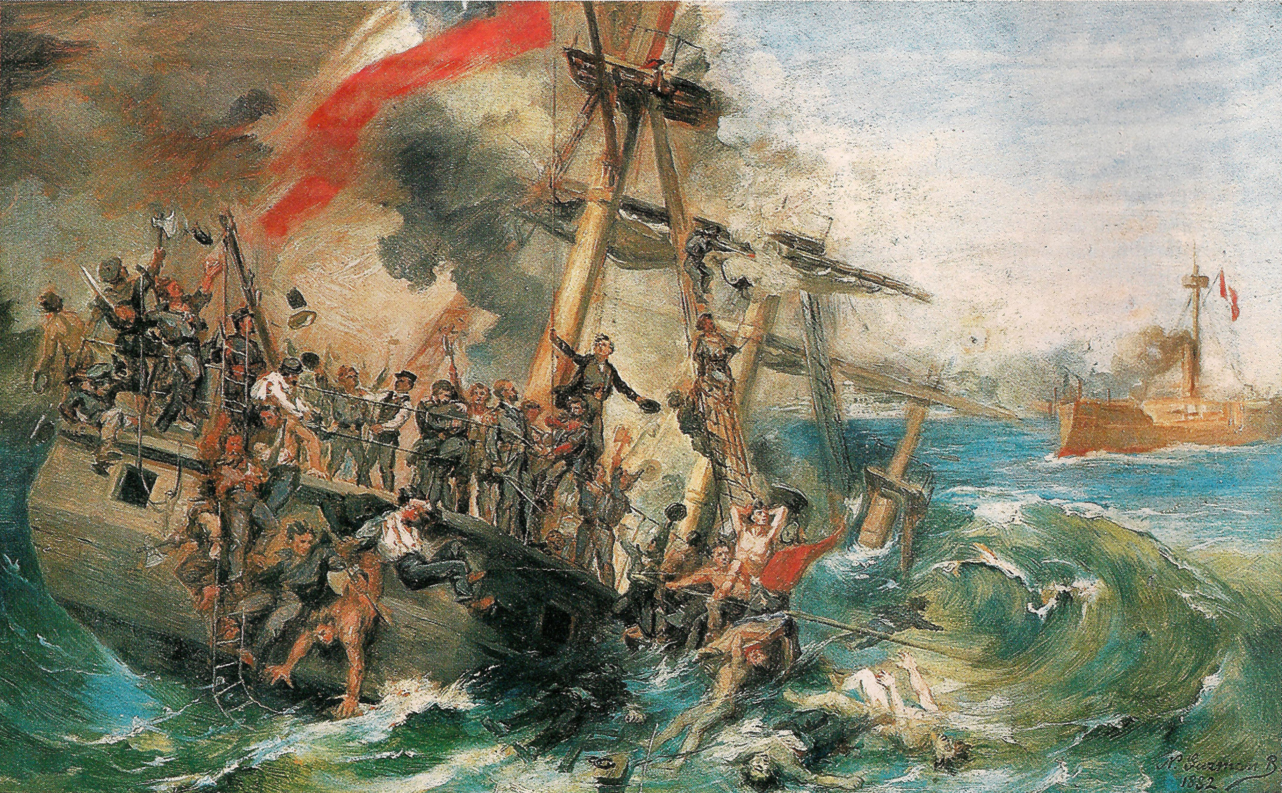 Combate Naval de Iquique - Nicolás Guzmán