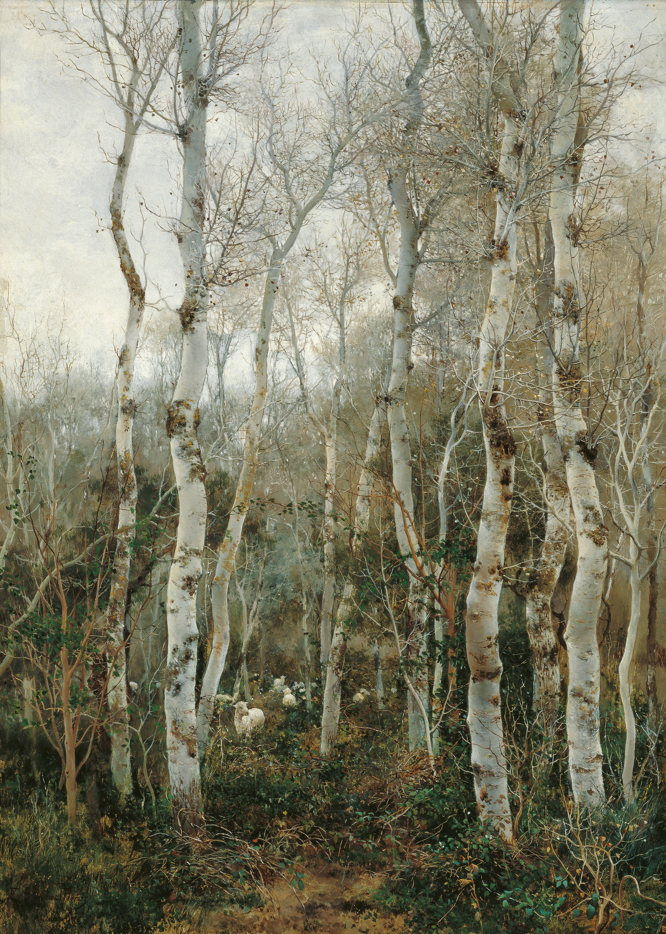 Emilio Sánchez-Perrier Winter in Andalusia 1880