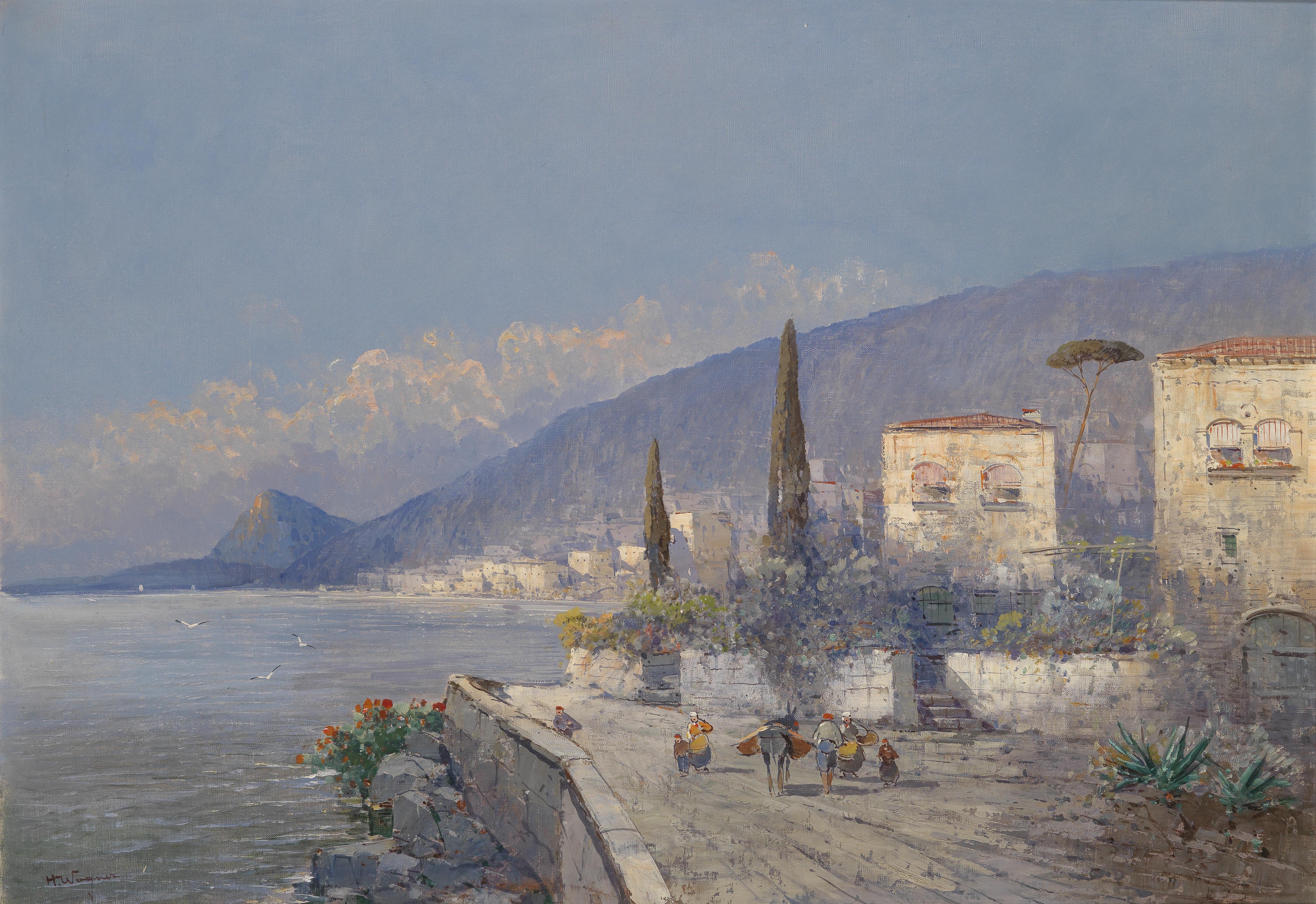 Georg Fischhof Motiv aus Capri
