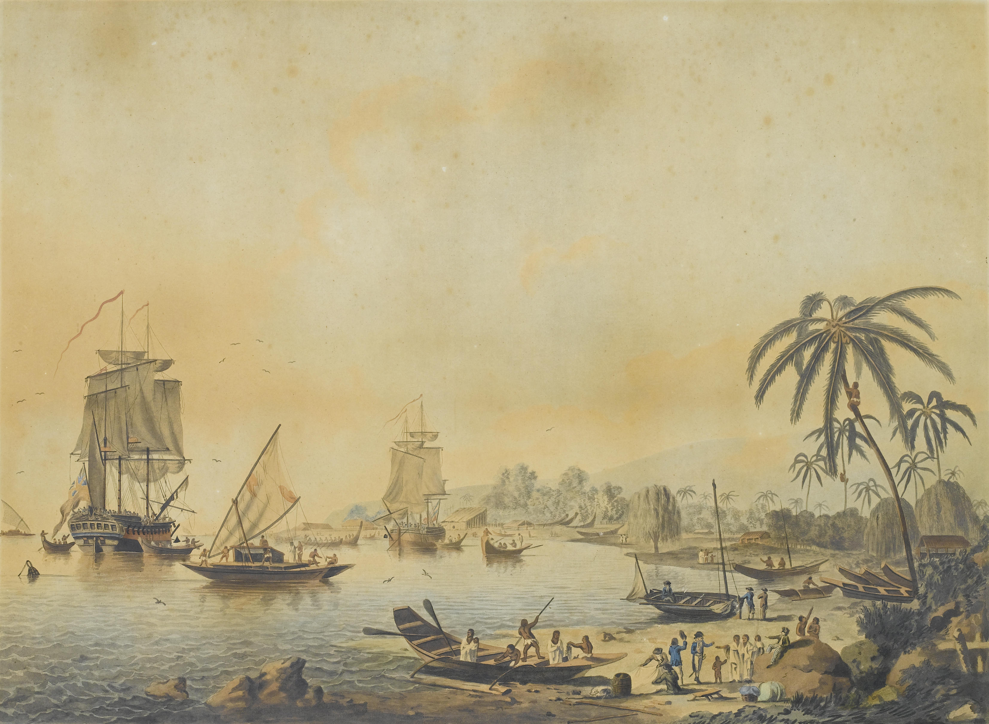 John Cleveley the Younger, Views of the South Seas (b)