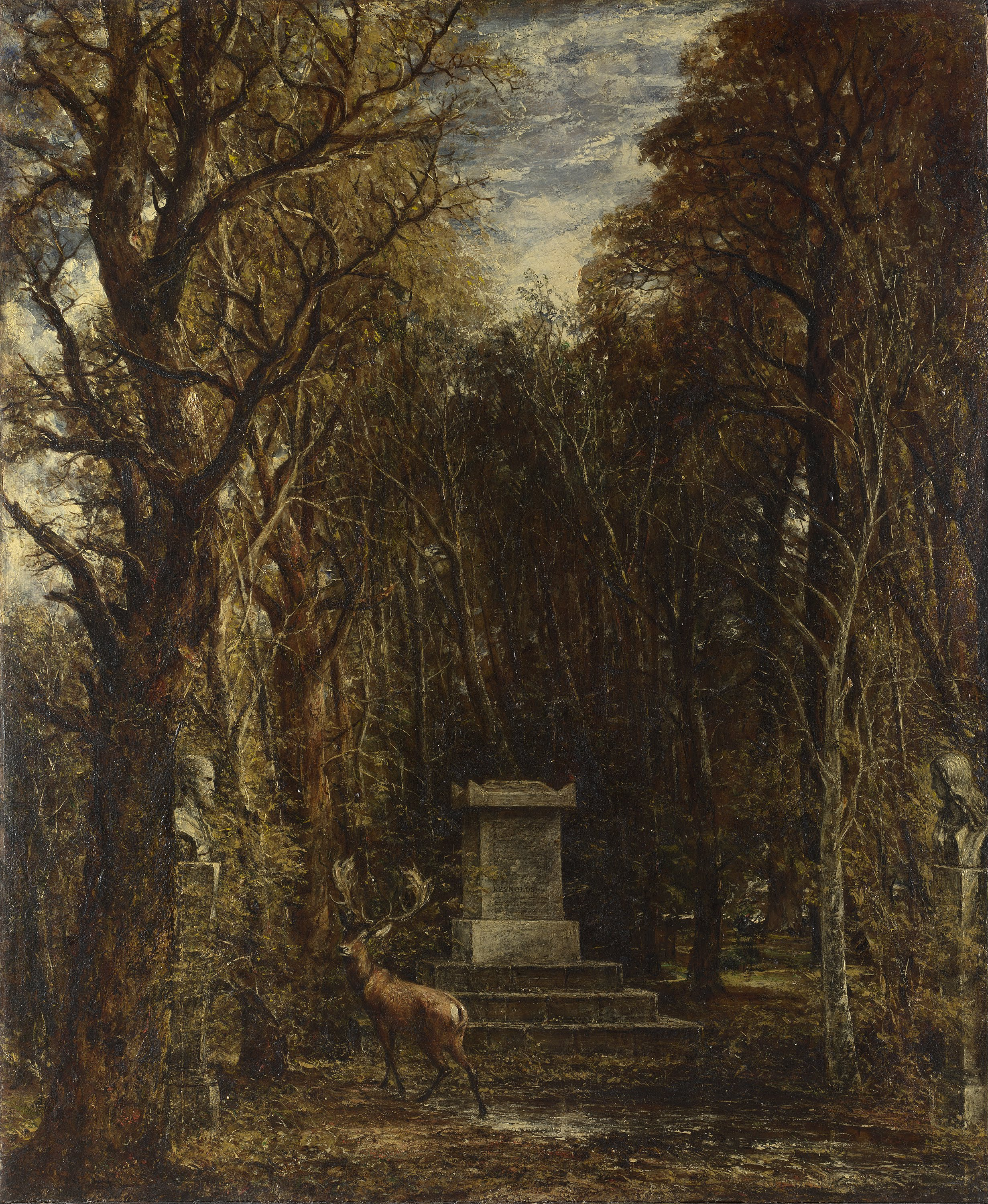 John Constable - Cenotaph to the Memory of Sir Joshua Reynolds - Google Art Project
