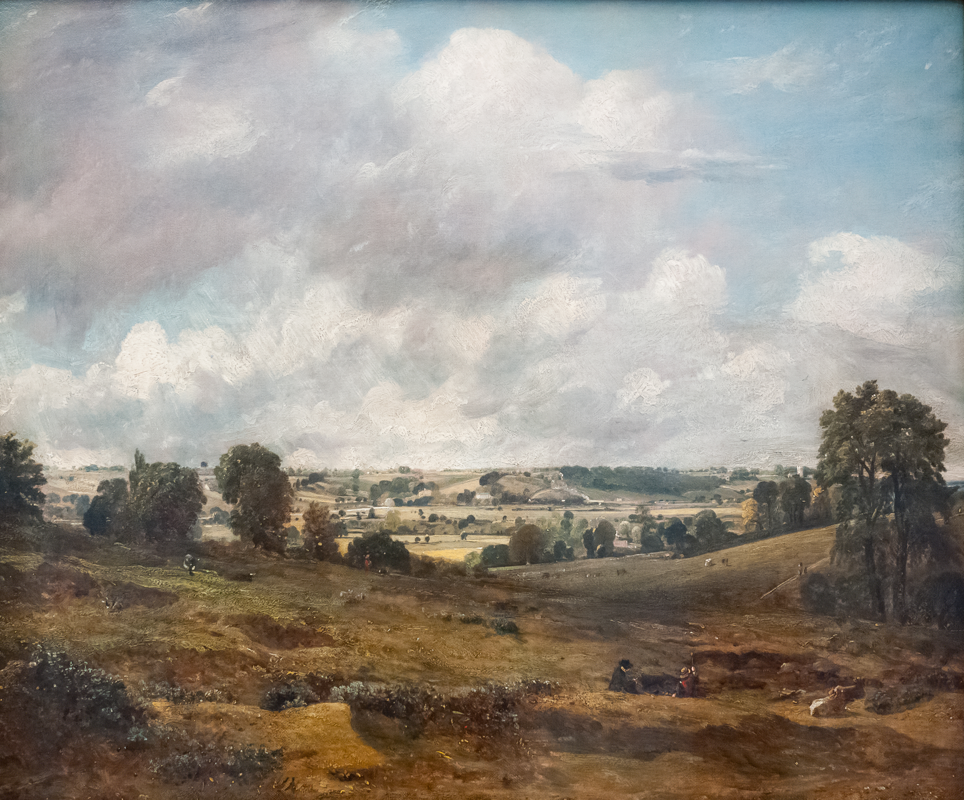 John Constable - View of Dedham Vale from East Bergholt