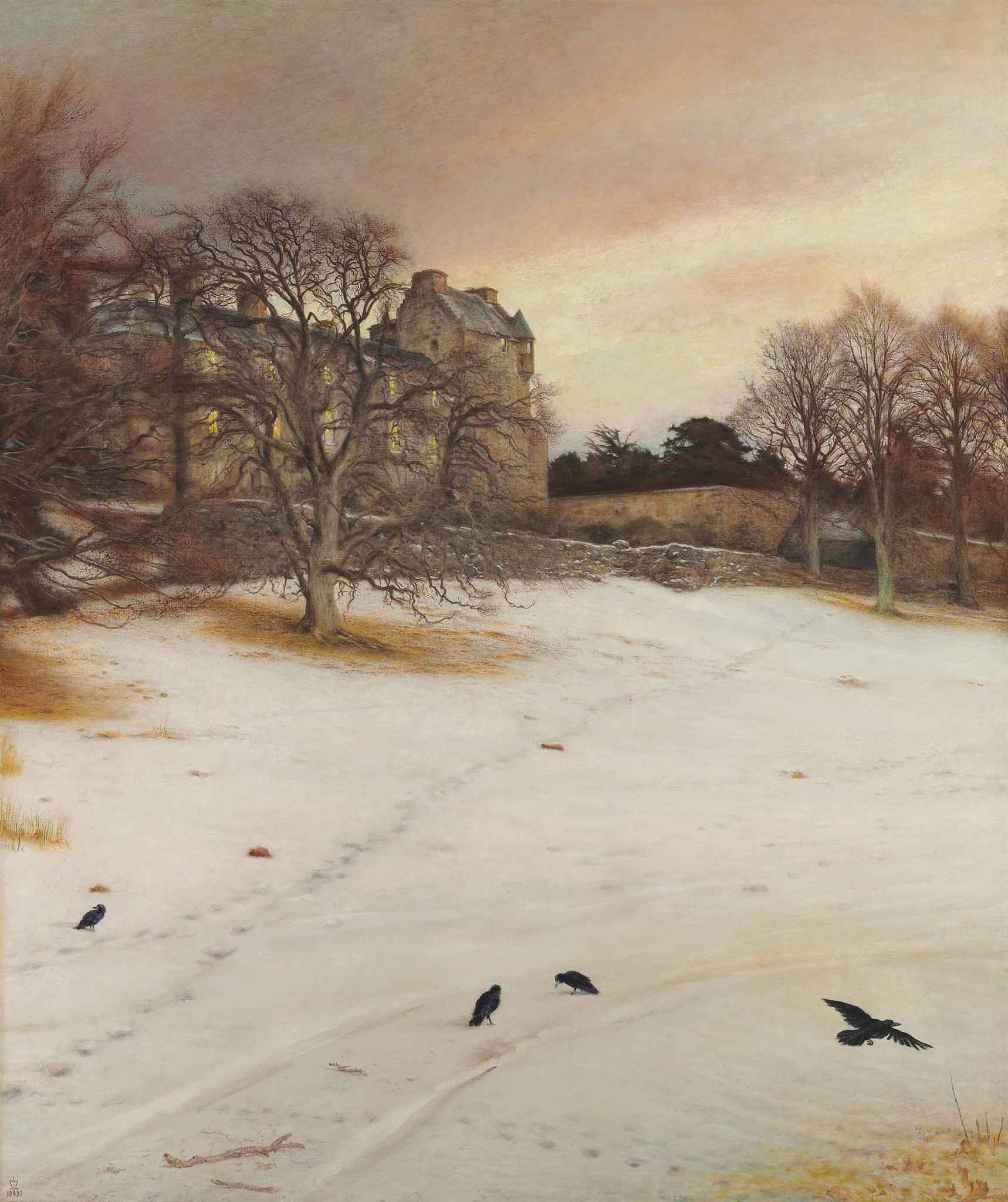 John Everett Millais - Christmas Eve