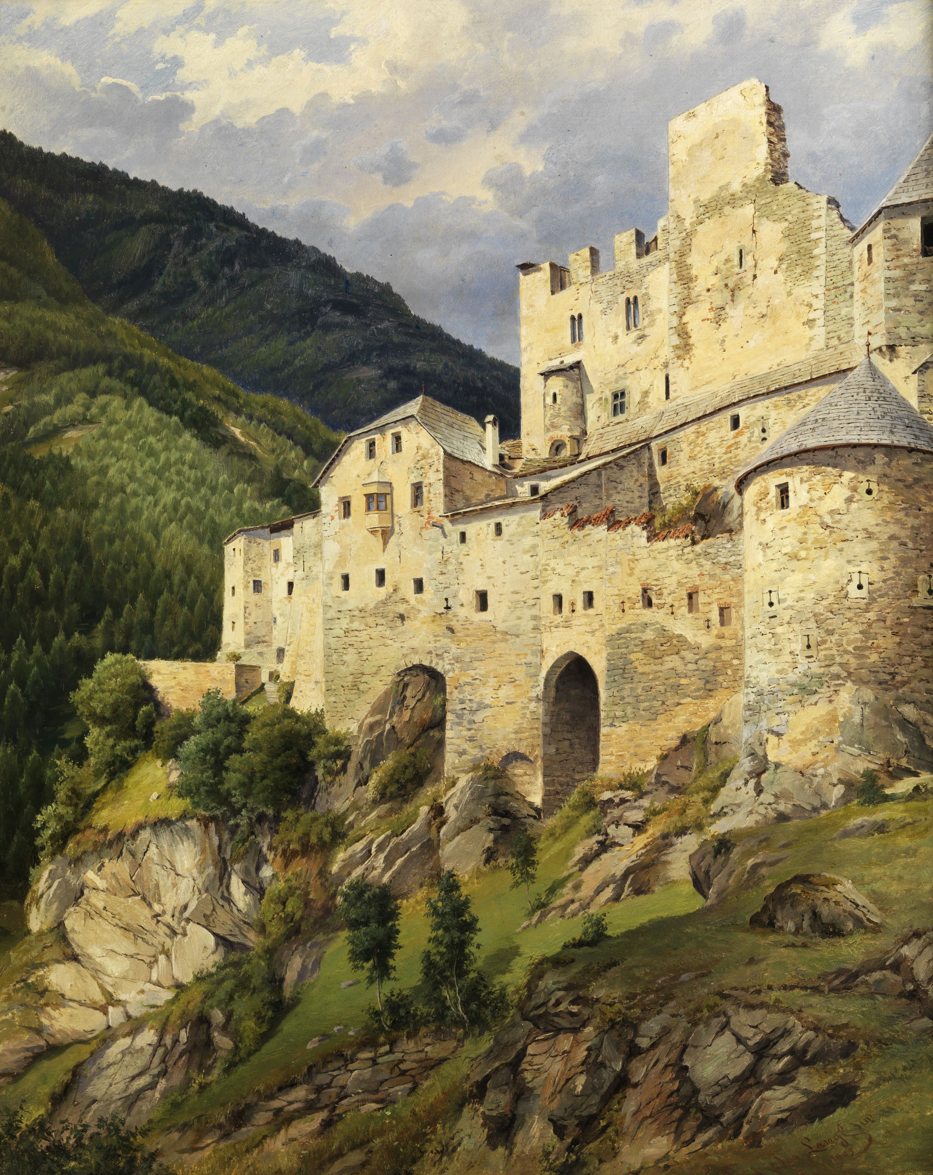 Josef Langl - Burg Taufers (1905)