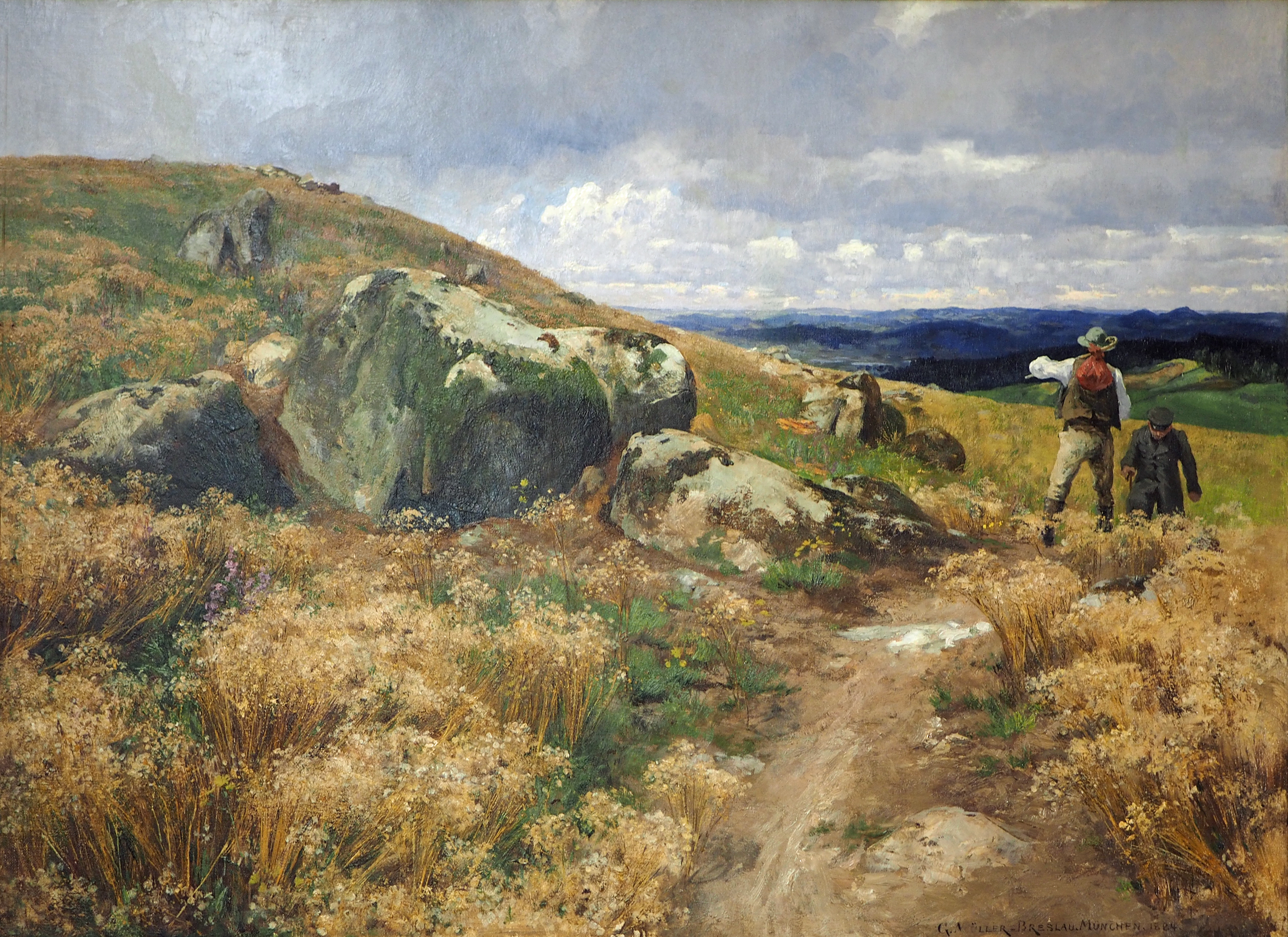 Müller-Breslau Riesengebirgslandschaft@Ostdeutsche Galerie Regensburg 20160930