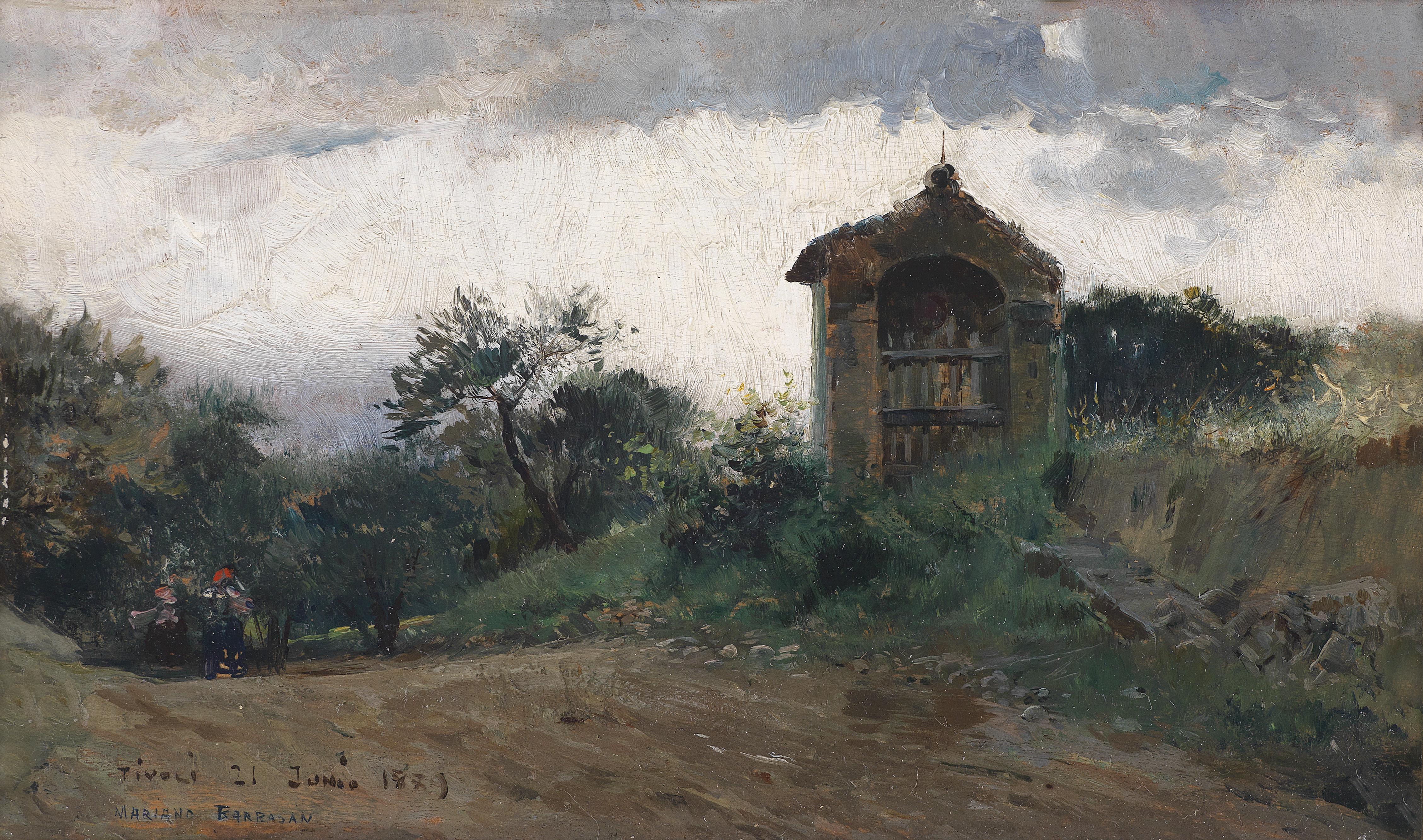 Mariano Barbasan Lagueruela Bei Tivoli 1889